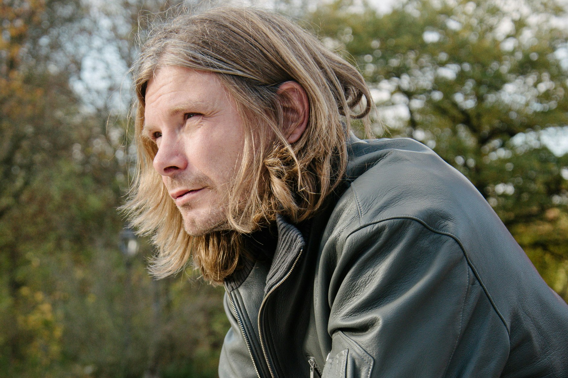 Berghain-Resident-DJ Marcel Dettmann im Volkspark Friedrichshain