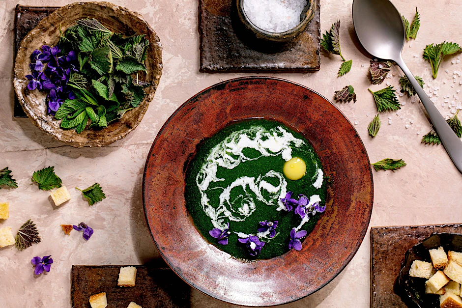 Gesunde, herrliche Brennnesselsuppe – ein Rezept aus Omas Küche!