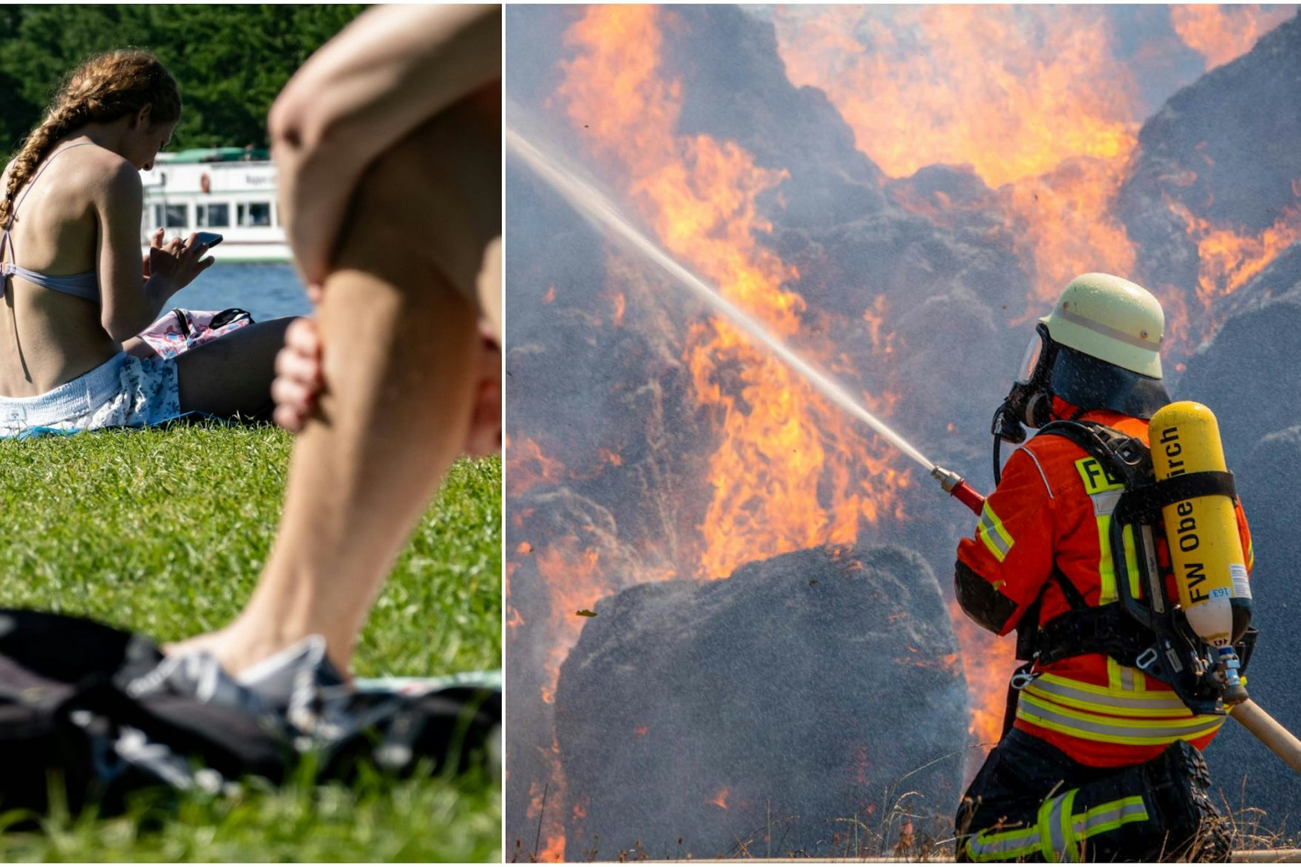 Angenehme Temperaturen und überwiegend heiteres Wetter erwarten uns laut dem Deutschen Wetterdienst. Doch gilt in Brandenburg die höchste Waldbrandstufe, und das Wetter löscht die Sorge um mögliche Brände erst mal nicht.
