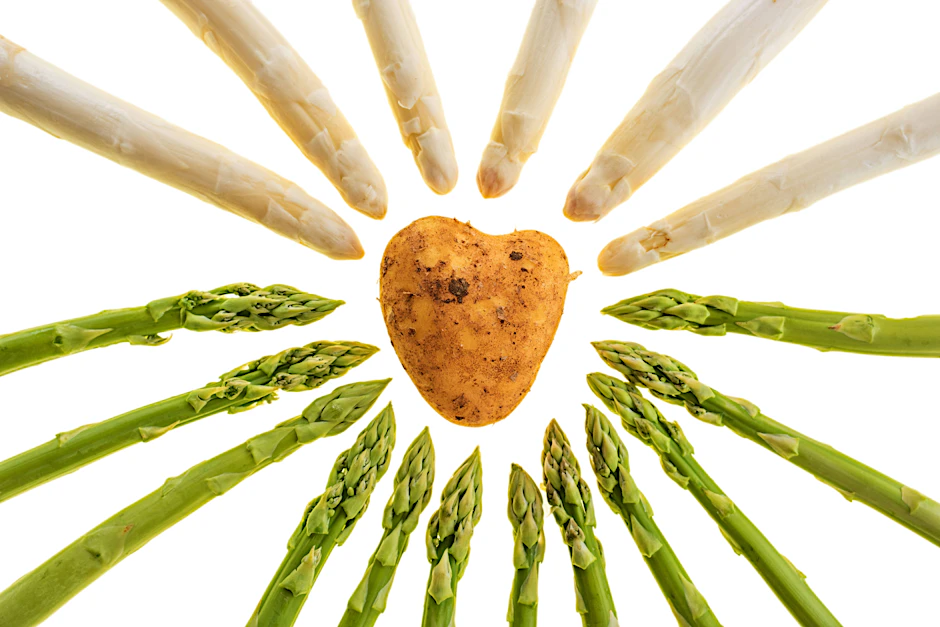 Spargel und Kartoffeln sind immer eine gute Kombination - klassisch oder etwas ausgefallener.