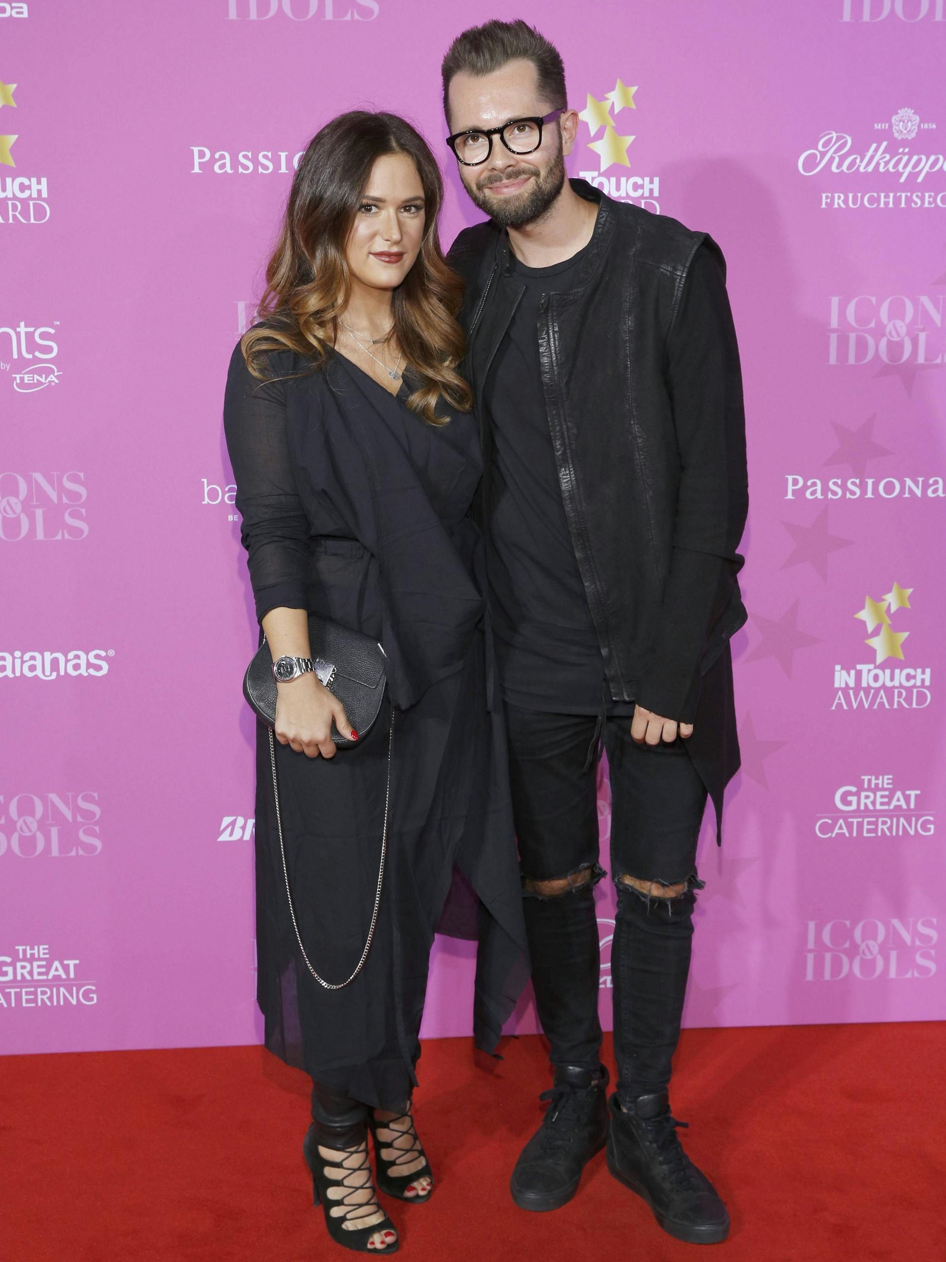 David Puentez mit seiner Frau Louisa-Marie Beyer bei einem Event im Jahr 2016.