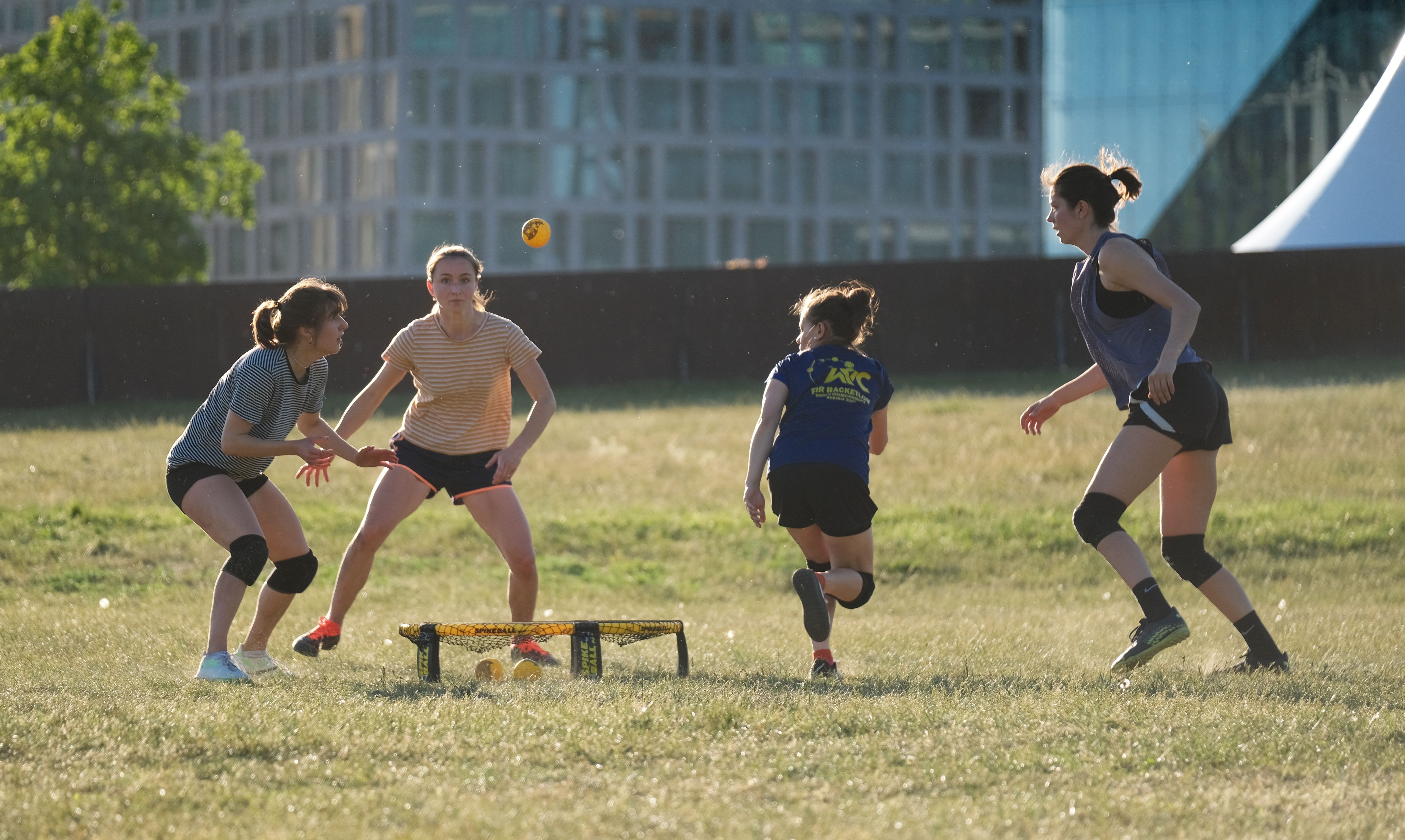 Berlin Masters 2024: Roundnet-Turnier im Sportpark Poststadion