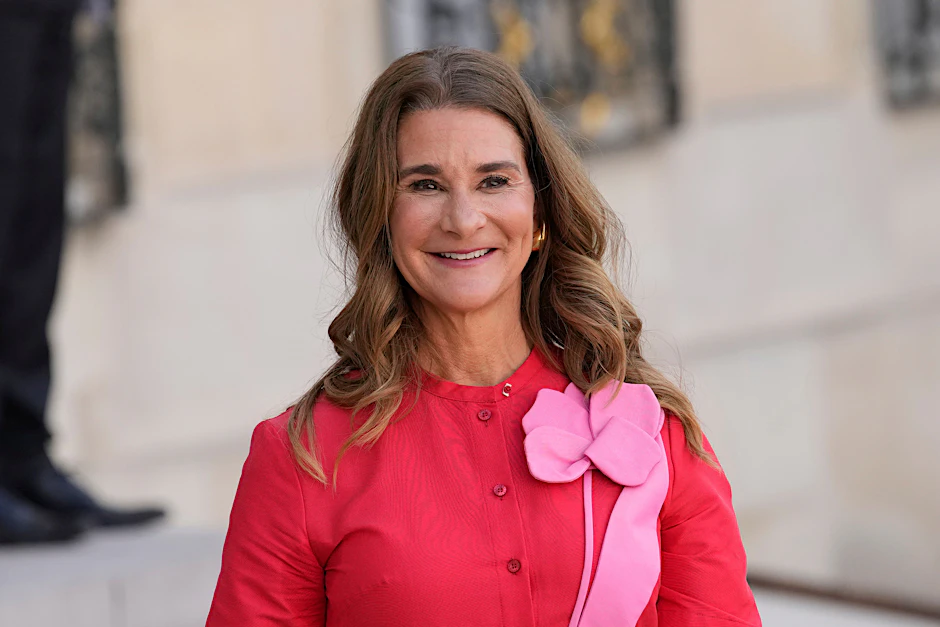 Melinda Gates bei einem Empfang im Élysée-Palast in Paris im vergangenen Jahr.