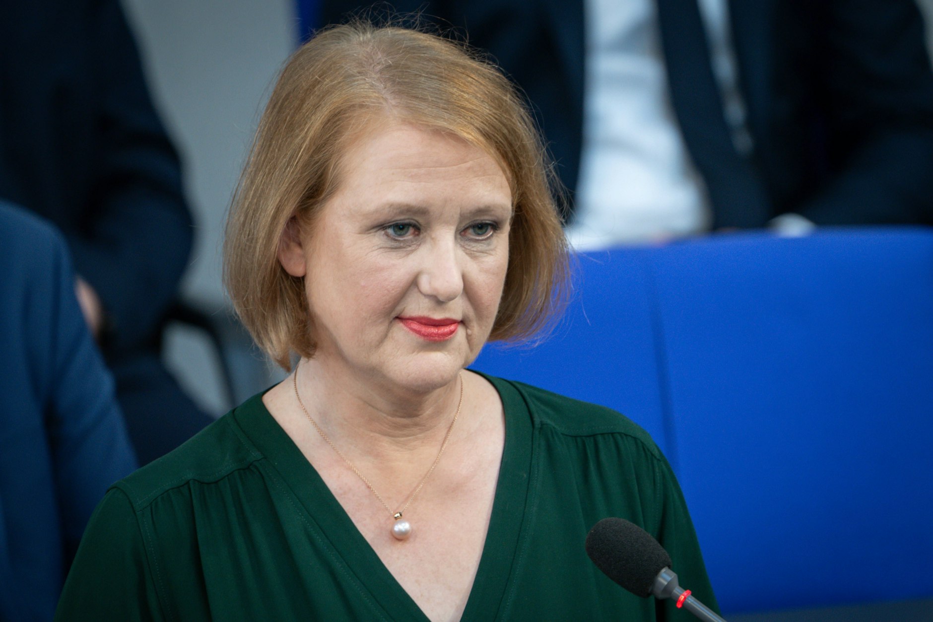 Bundesfamilienministerin Lisa Paus (Bündnis 90/Die Grünen) verteidigte am Mittwoch im Bundestag das Recht auf Teilzeitarbeit.