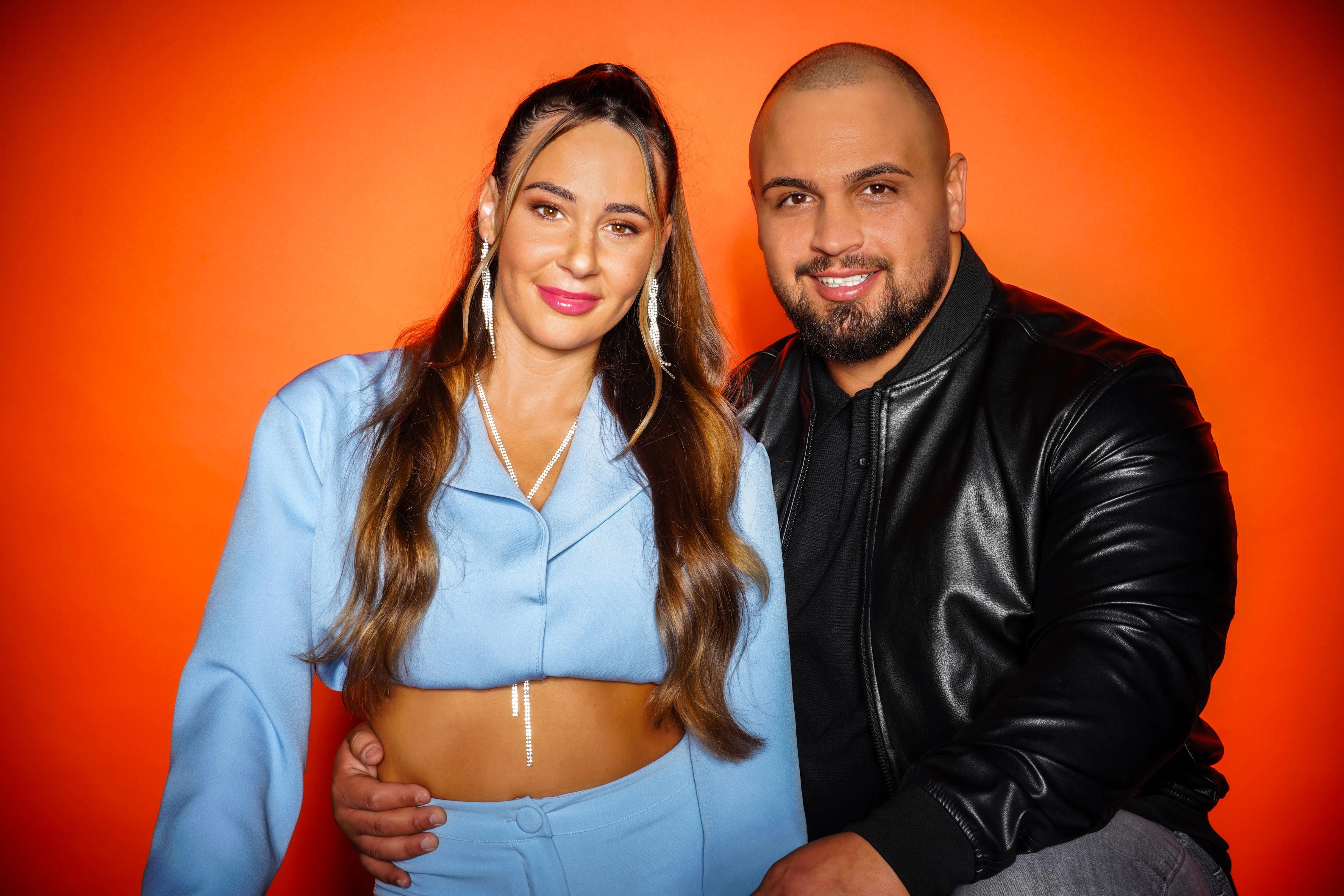 Alessia Herren und ihr Partner Can