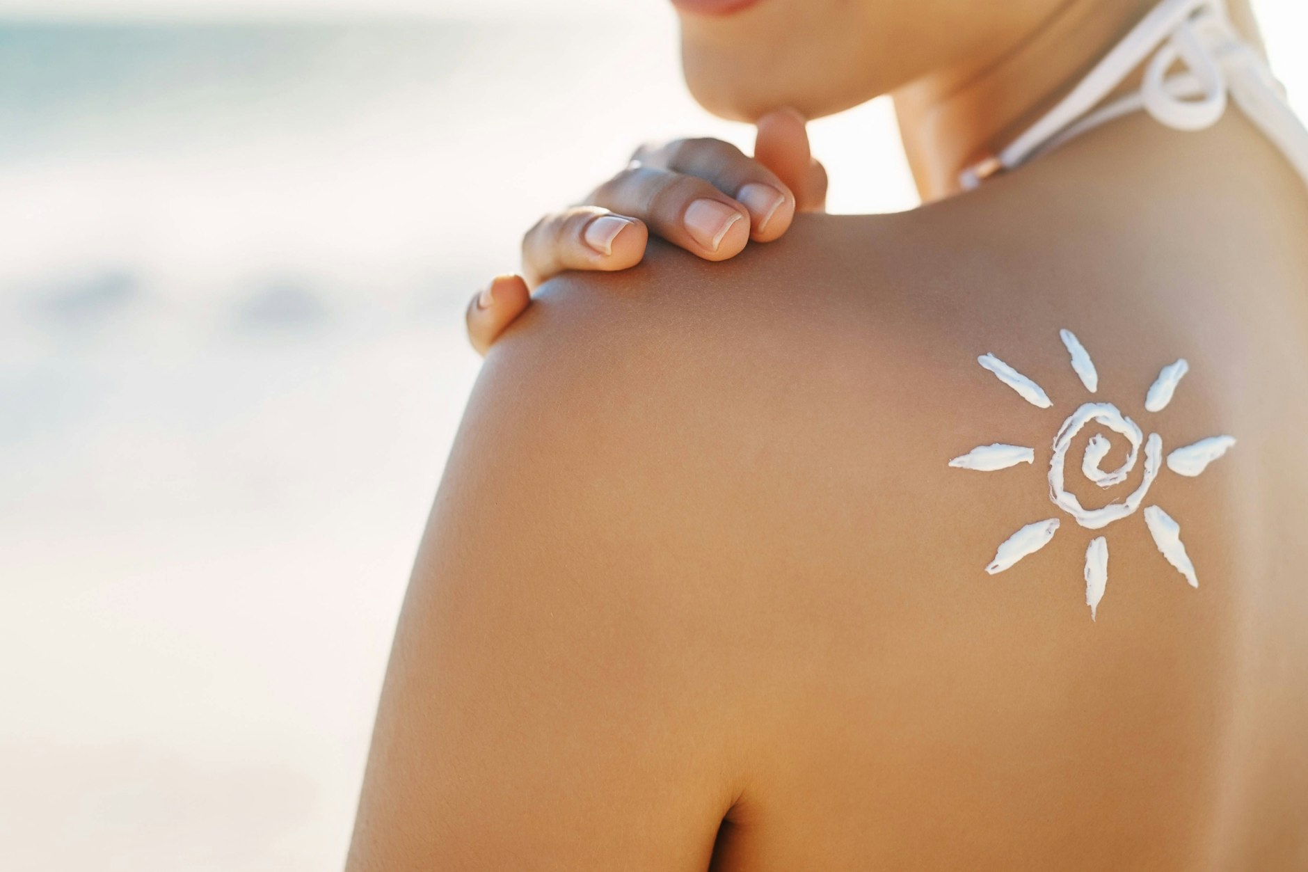 In der Sonne kann man nicht vorsichtig genug sein.