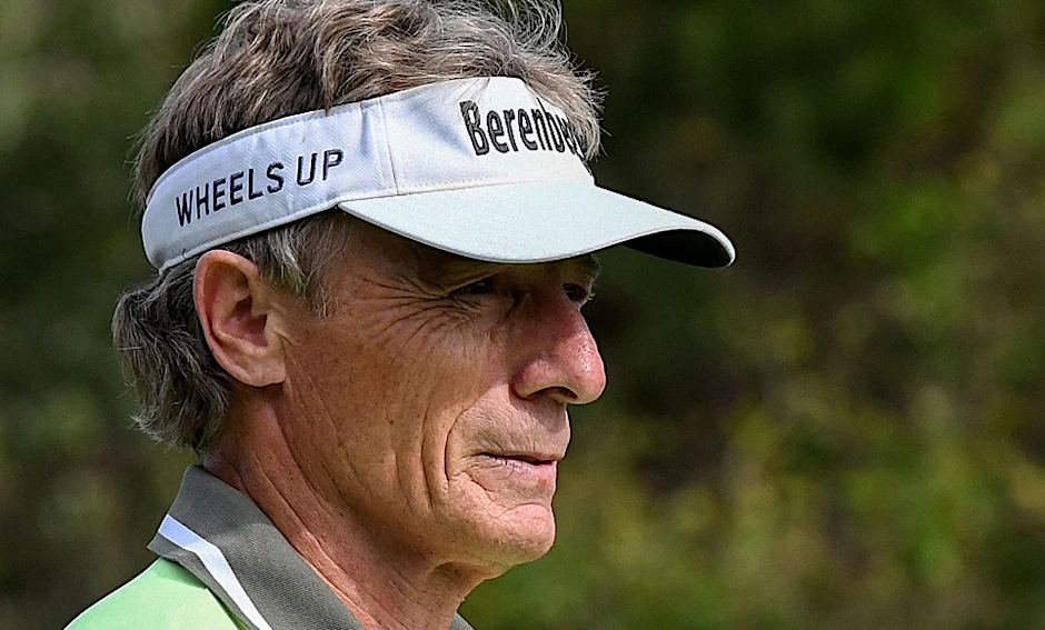 ARCHIV - Will nächstes Jahr seine Golf-Karriere beenden: Bernhard Langer.  hiv