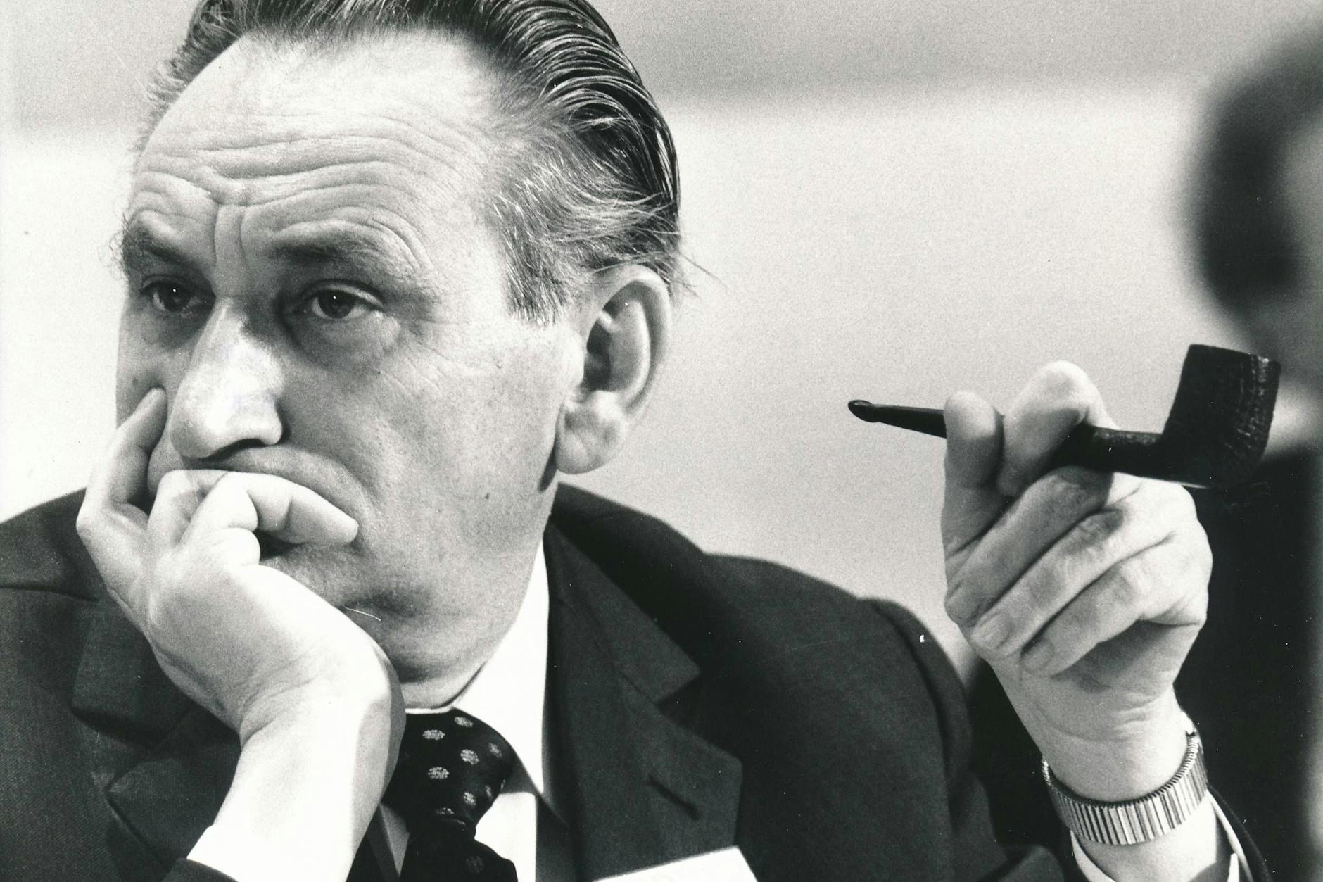 Der SPD-Politiker Egon Bahr 1979 in Bonn.