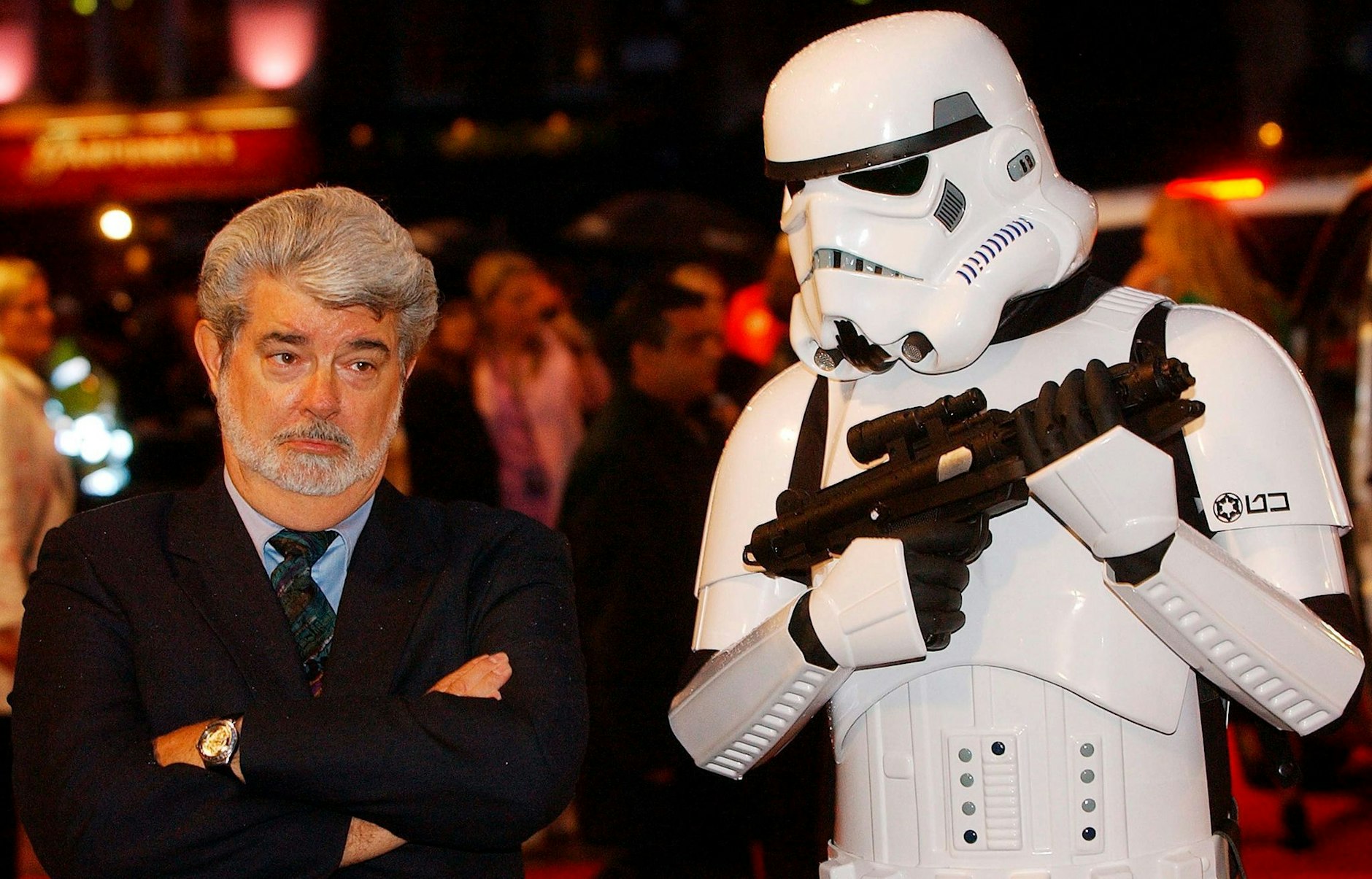 ARCHIV - «Star Wars»-Schöpfer George Lucas schenkte der Welt eine neue Mythologie.  