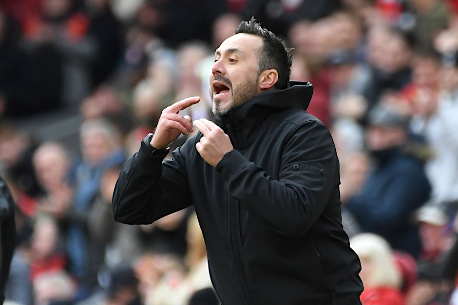 Roberto De Zerbi und Brighton and Hove Albion gehen getrennte Wege.&nbsp;
