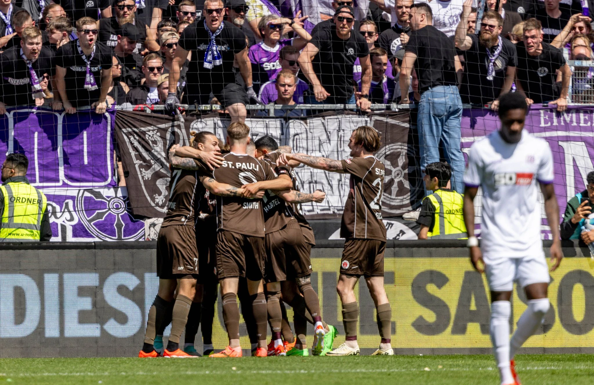 Der FC St. Pauli schaffte den Aufstieg in die Bundesliga.  