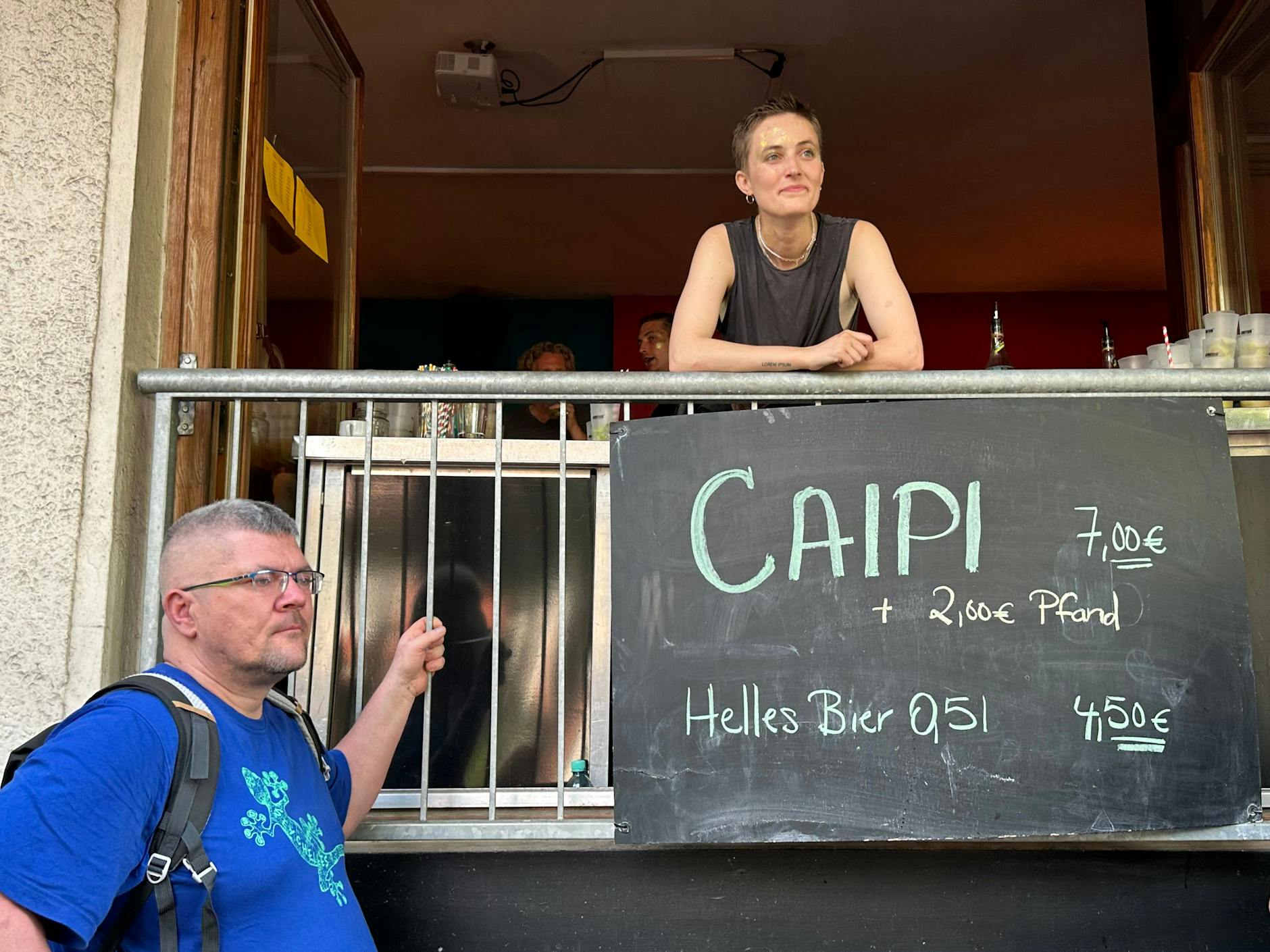 Und hier gibt's Caipirinha.