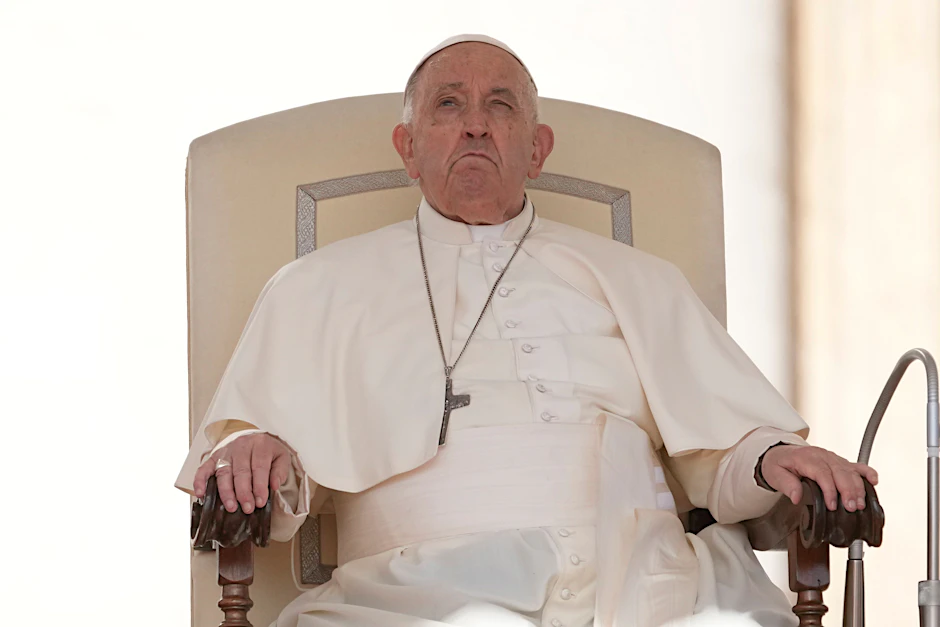 Der Papst bei seiner wöchentlichen Generalaudienz im Vatikan.