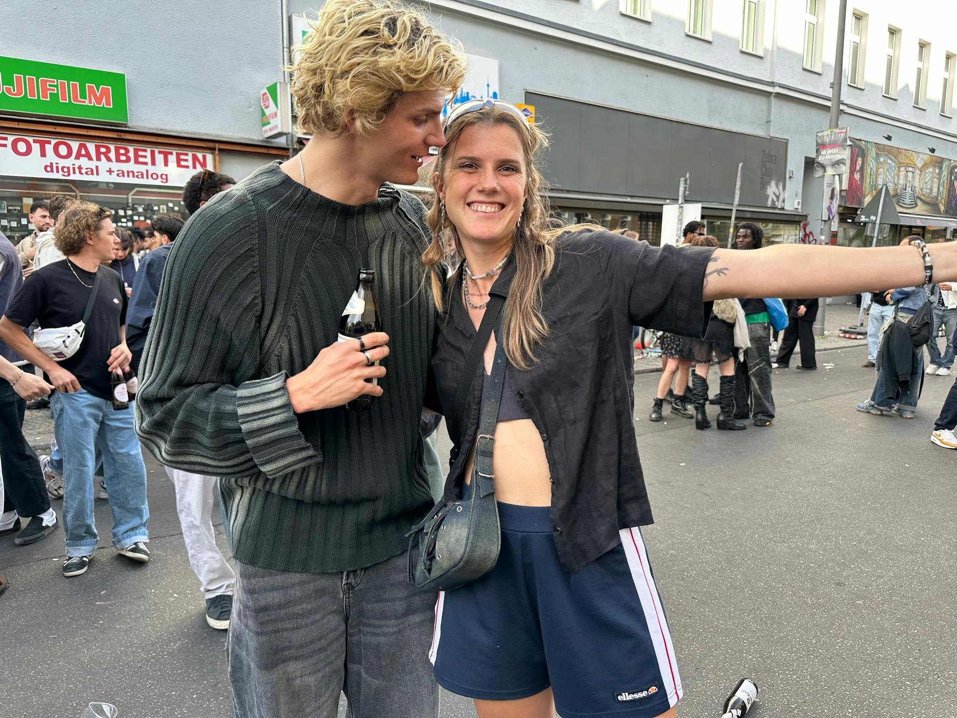 Sehr süß: ein Prinz und eine Prinzessin.