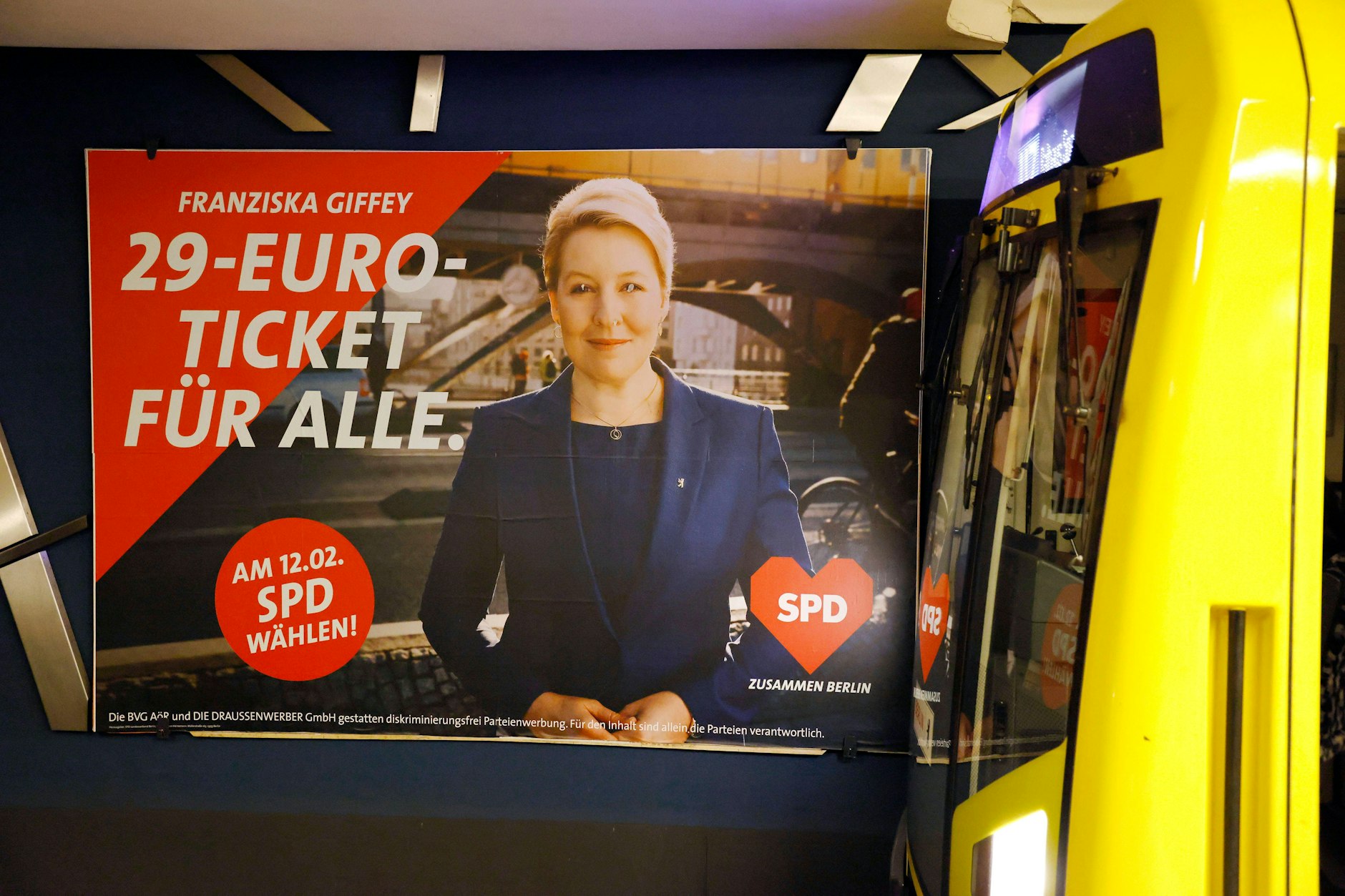 Berlins Wirtschaftssenatorin Franziska Giffey (SPD) setzte sich stark für das 29-Euro-Ticket ein.