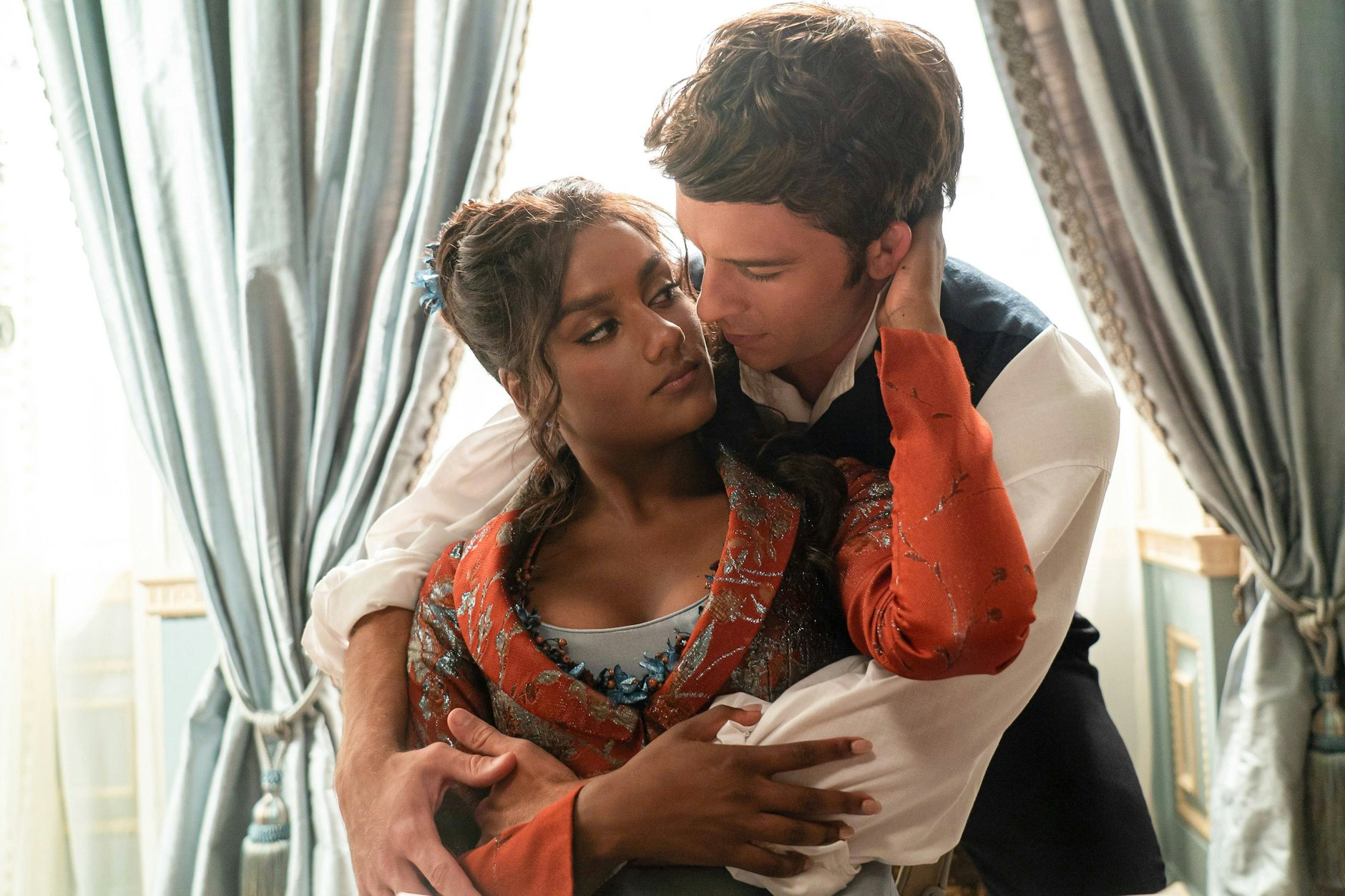 Kate Sharma und Anthony Bridgerton in der dritten Staffel Bridgerton