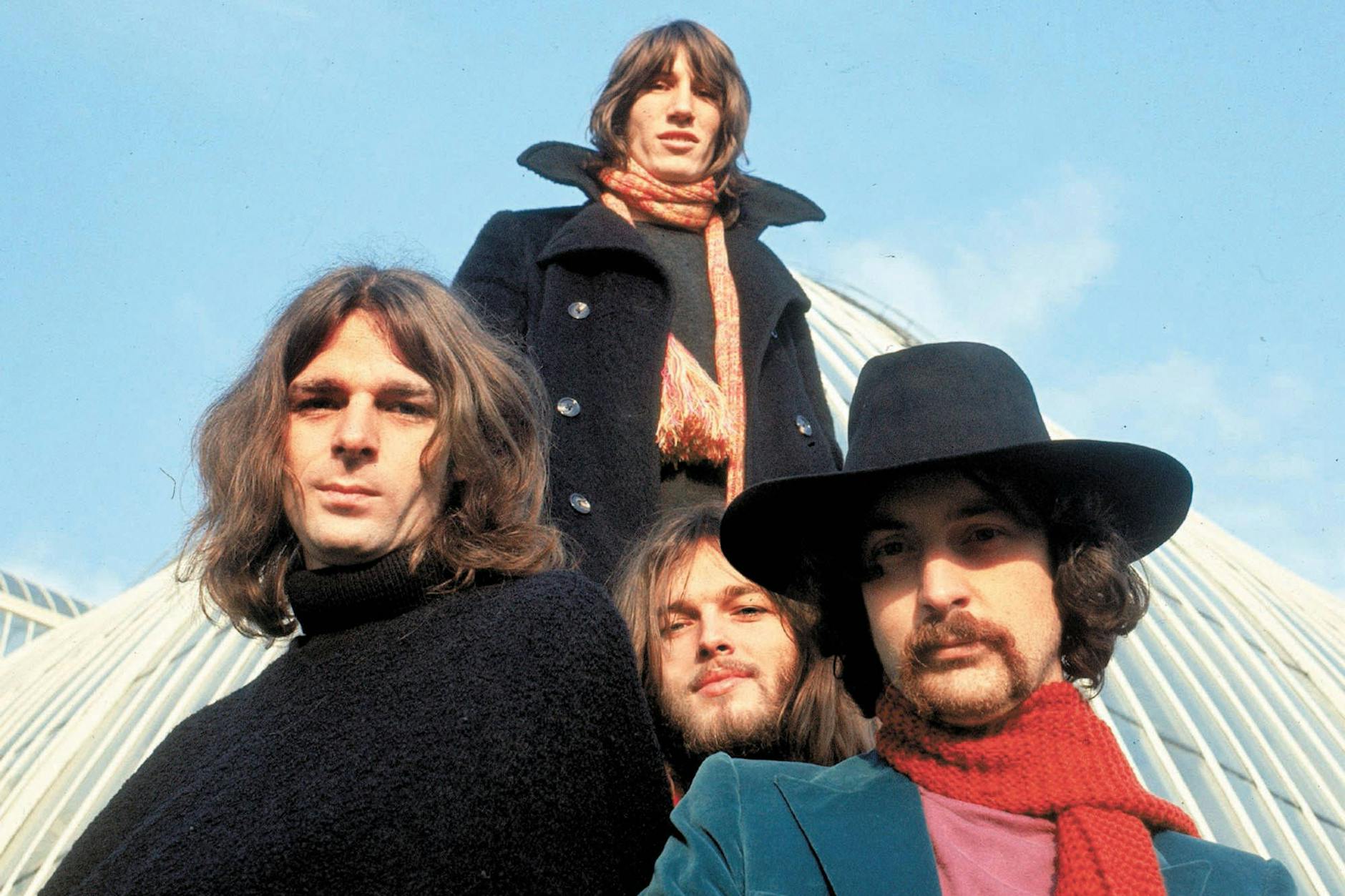 Rick Wright, Roger Waters, David Gilmour und Nick Mason (v.l.): Das war die Besetzung von Pink Floyd, als ihr Meisterwerk „The Dark Side Of The Moon“ veröffentlicht wurde.