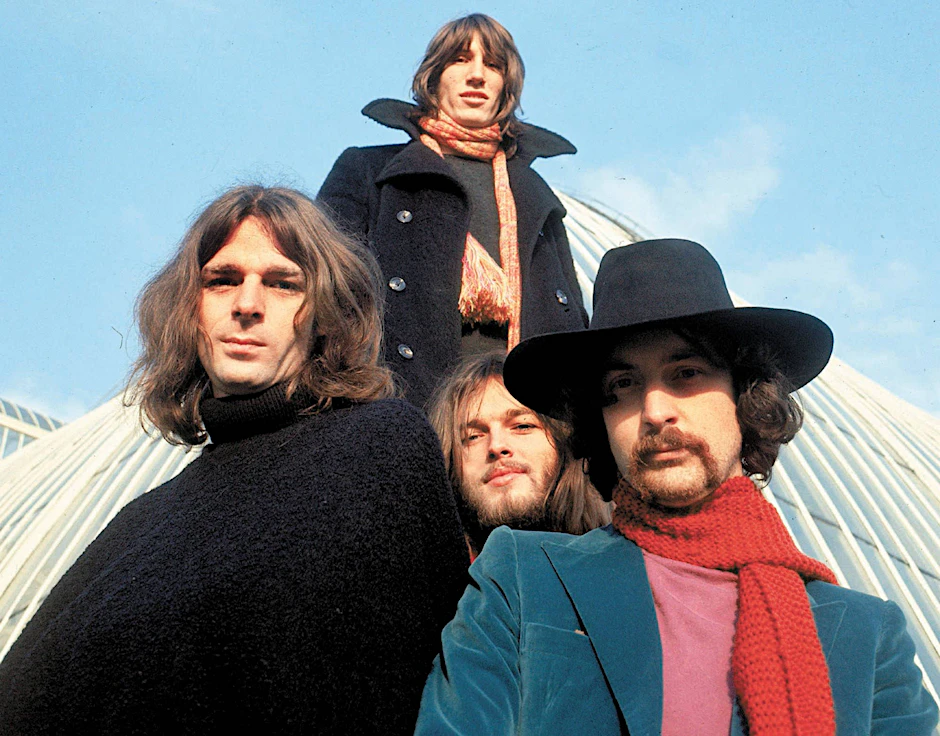 Rick Wright, Roger Waters, David Gilmour und Nick Mason (v.l.): Das war die Besetzung von Pink Floyd, als ihr Meisterwerk „The Dark Side Of The Moon“ veröffentlicht wurde.