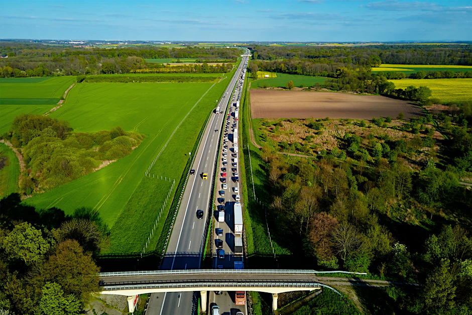 Wegen eines Unfalls kommt es auf der deutsch-polnischen Grenze auf der A4 zu Stau. 