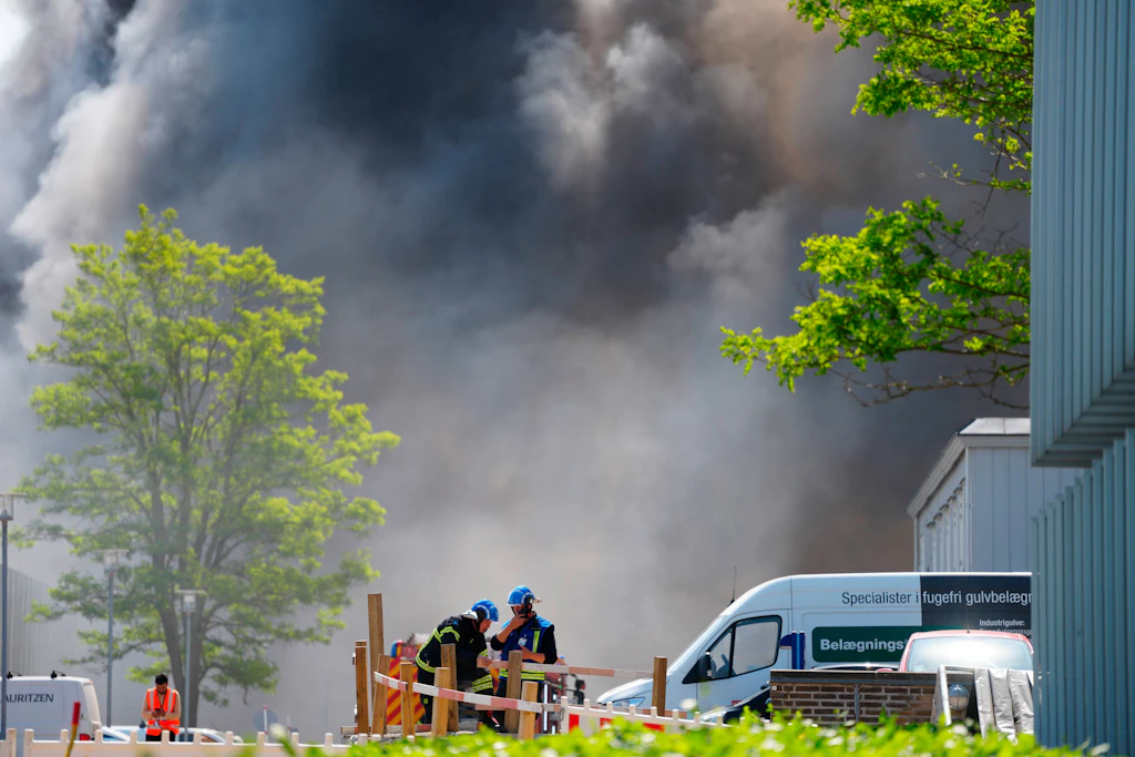 Feuer in dänischer Pharmafabrik – zum zweiten Mal in dieser Woche!