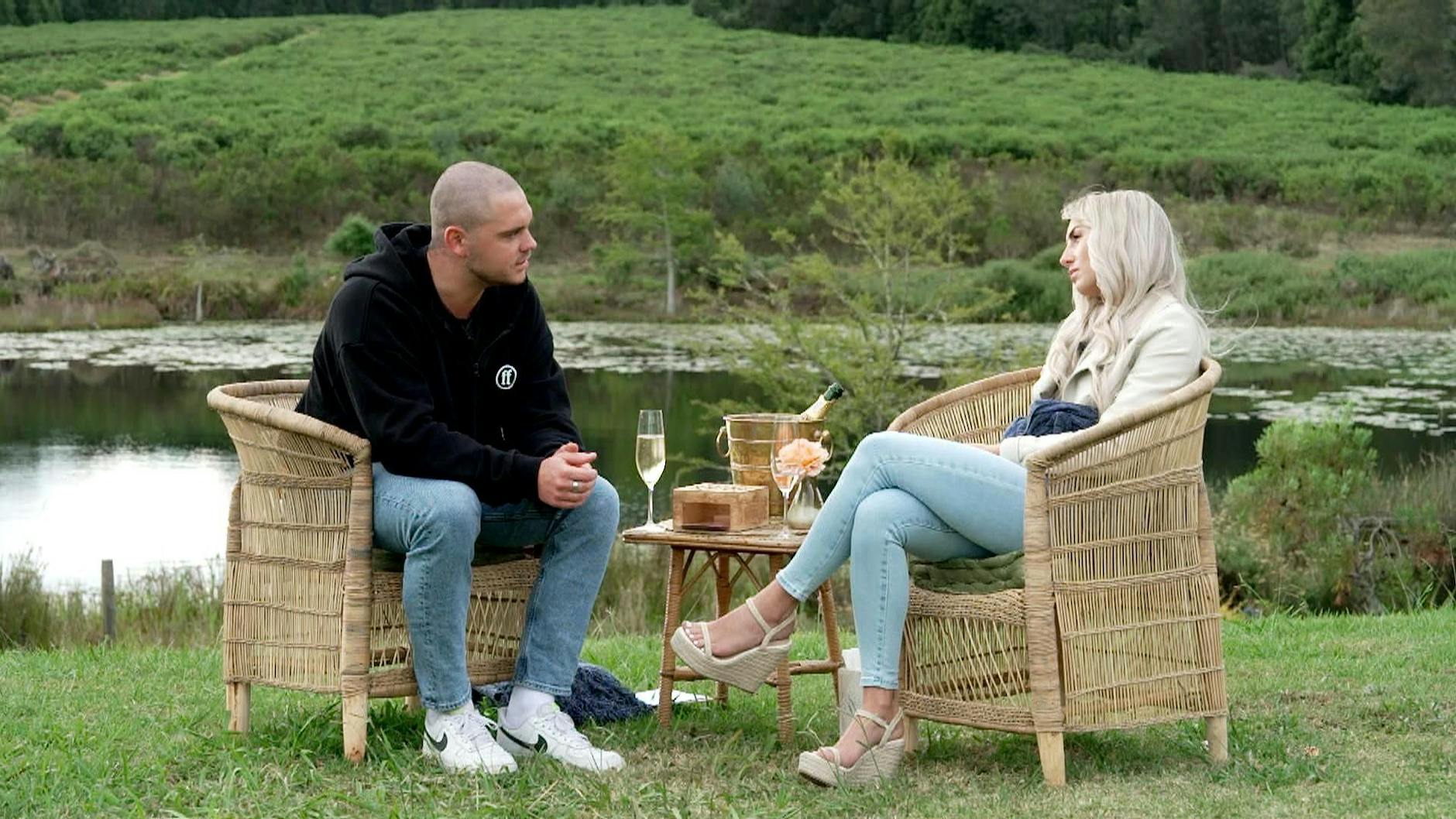 Bei der „Zeit zu zweit“ sprachen Nico und Sarah vor allem über Nicos Familie.