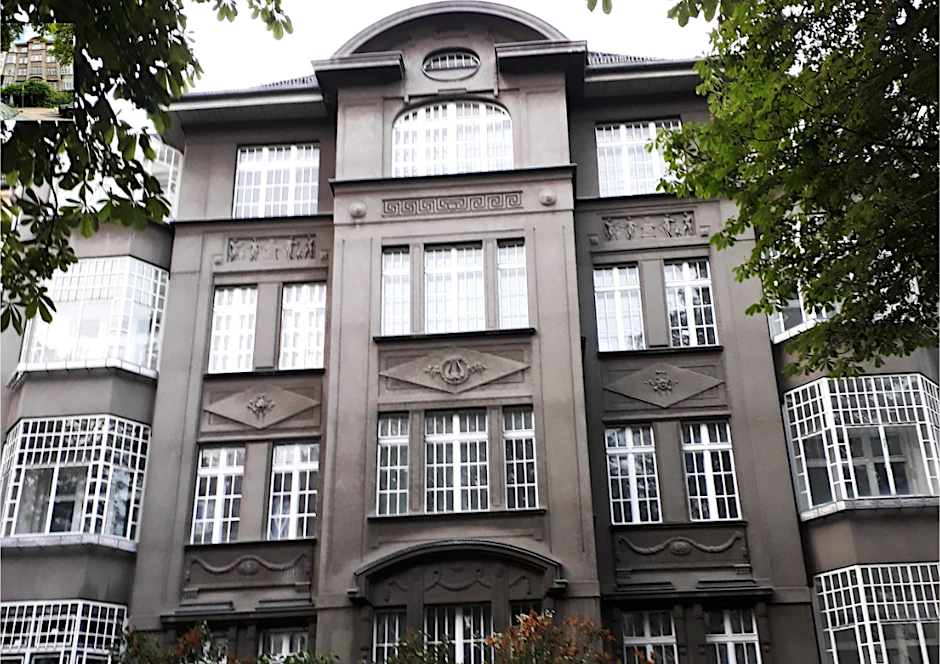Jugendstilhaus in der Stubenrauchstraße – hier stehen viele Wohnungen leer.