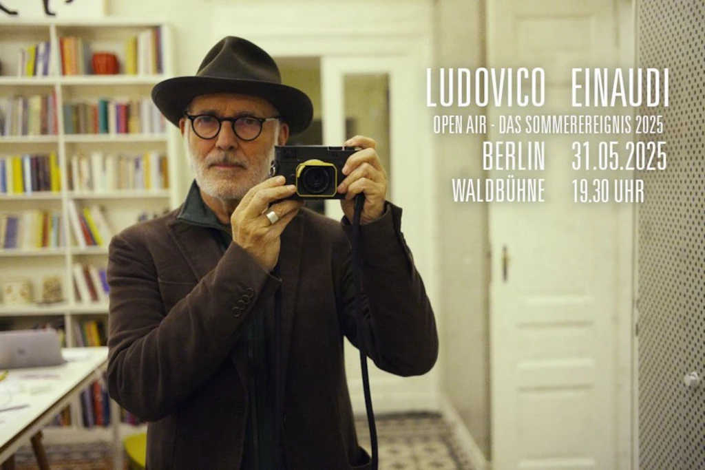Ludovico Einaudi: Das Sommereignis 2025 in der Waldbühne Berlin. Tickets hier!