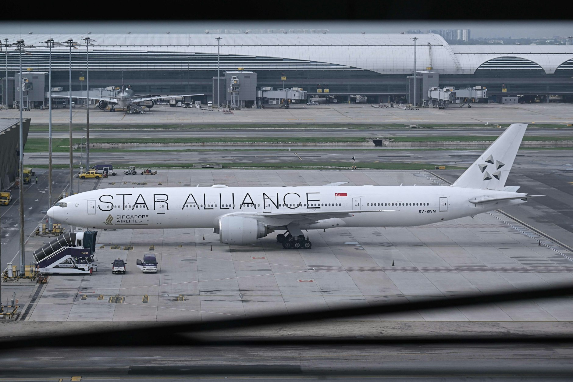 Die Maschine der Singapore Airlines war mitten im Flug abgesackt. 