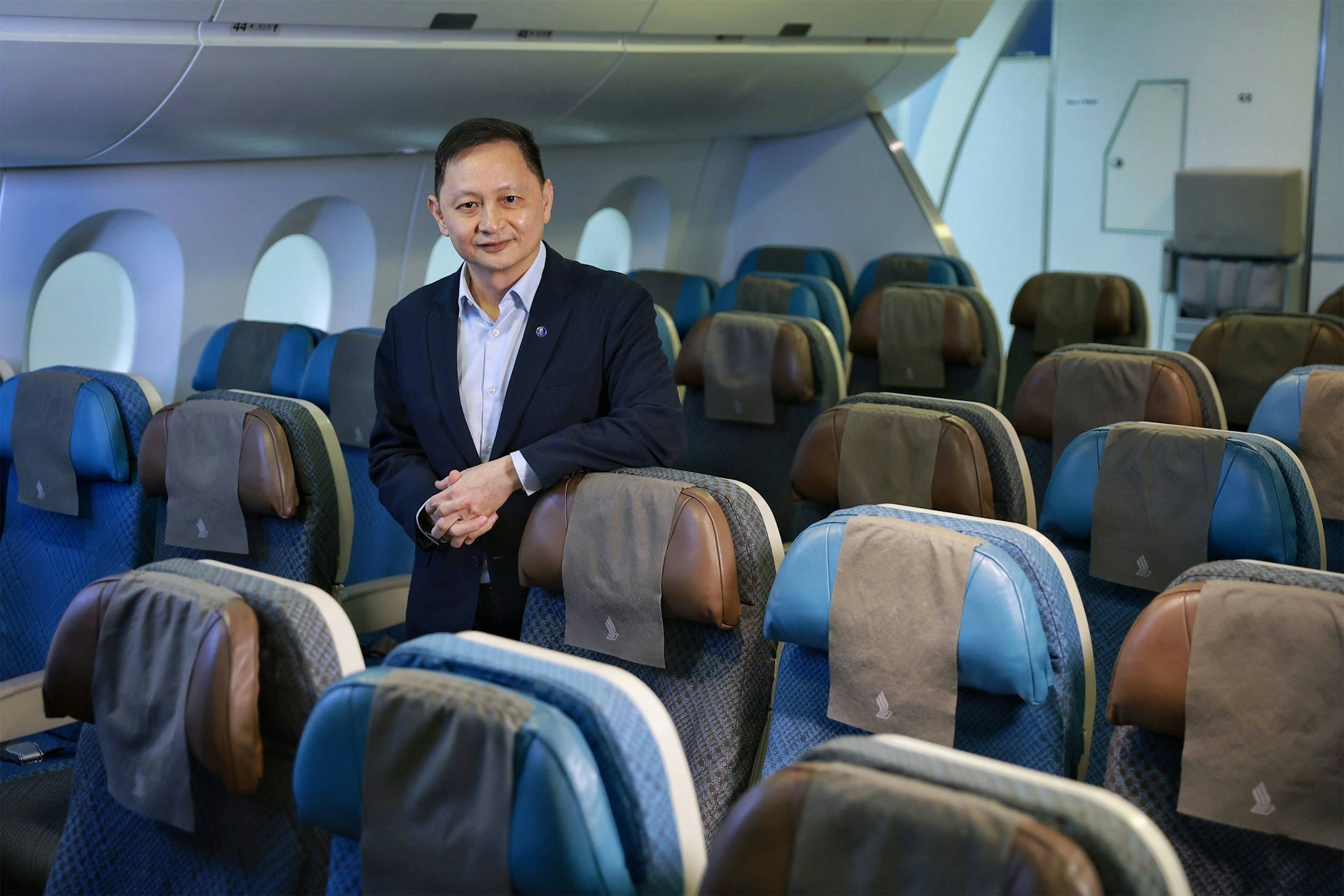 Goh Choon Phong, CEO von Singapore Airlines: "Unser tiefes Beileid gilt der Familie und den Angehörigen des verstorbenen Passagiers."