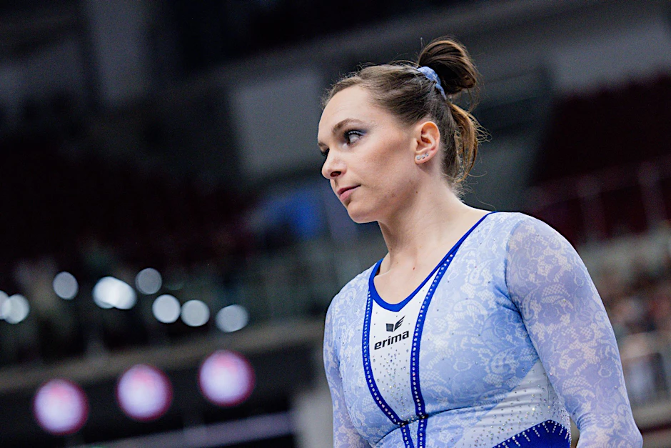 ARCHIV - Sophie Scheder beendet ihre Turn-Karriere.  