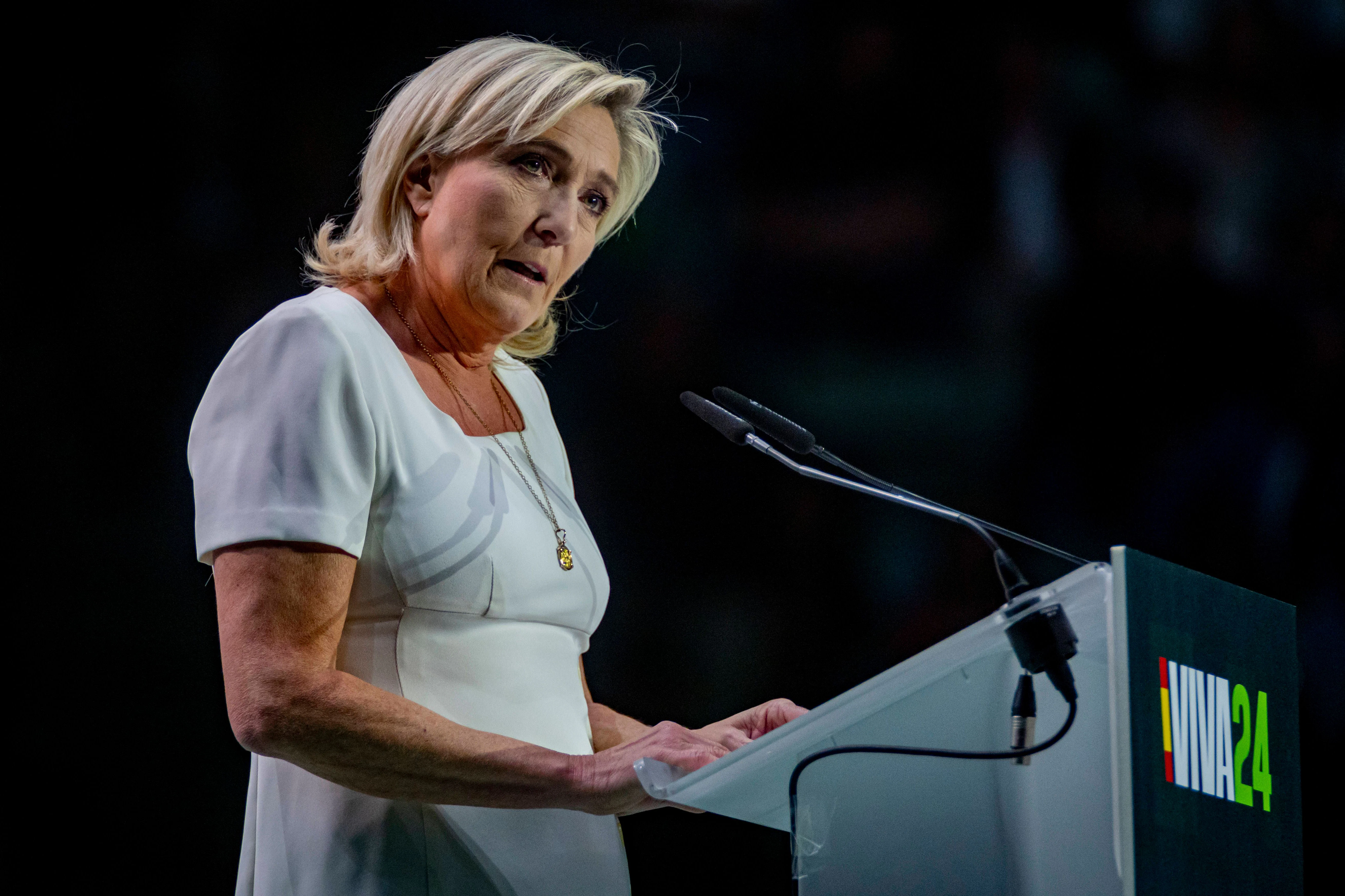 Keine Lust mehr auf die AfD: Marine Le Pen, Parteichefin des Rassemblement National (RN). 