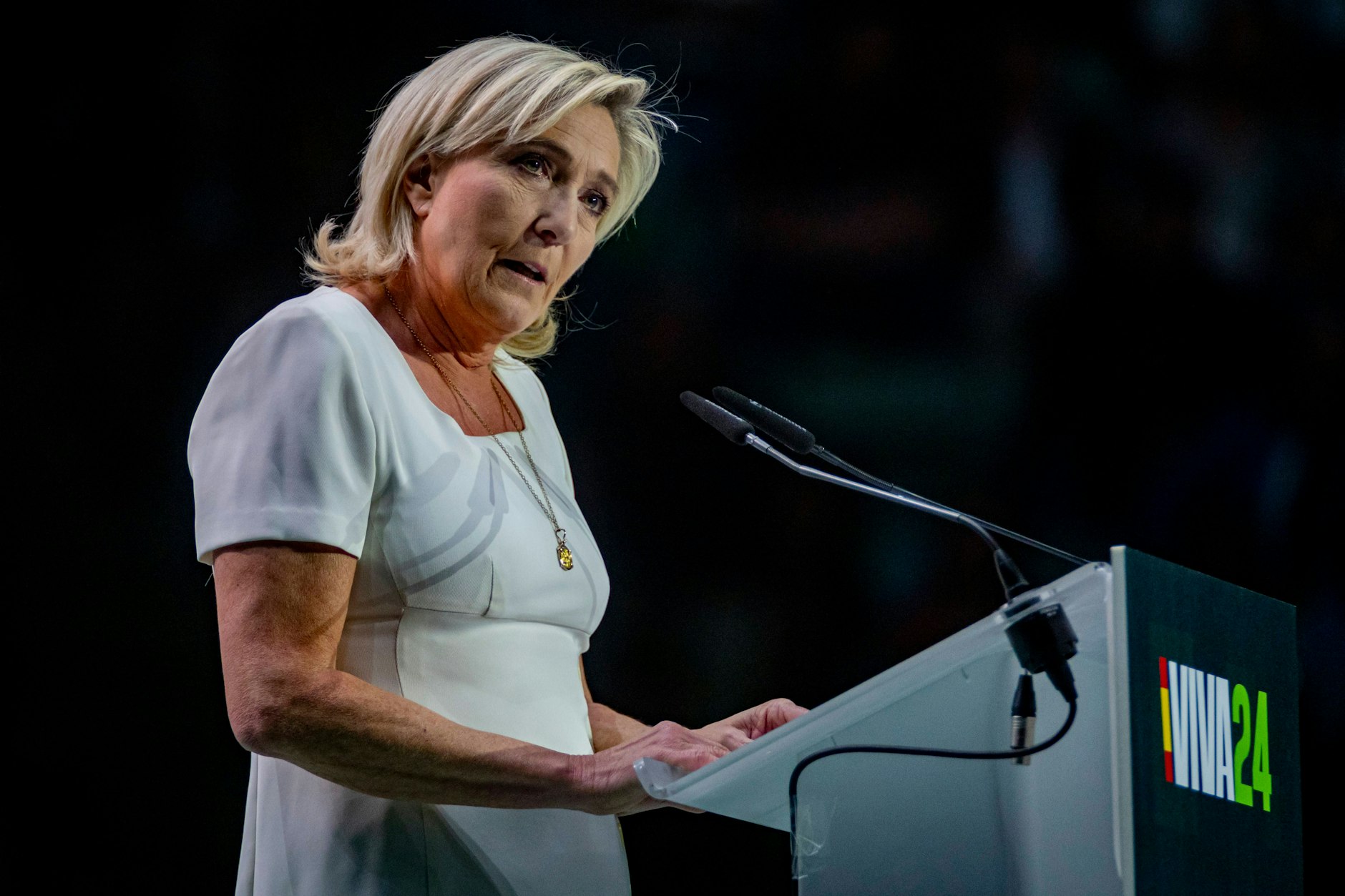 Keine Lust mehr auf die AfD: Marine Le Pen, Parteichefin des Rassemblement National (RN). 