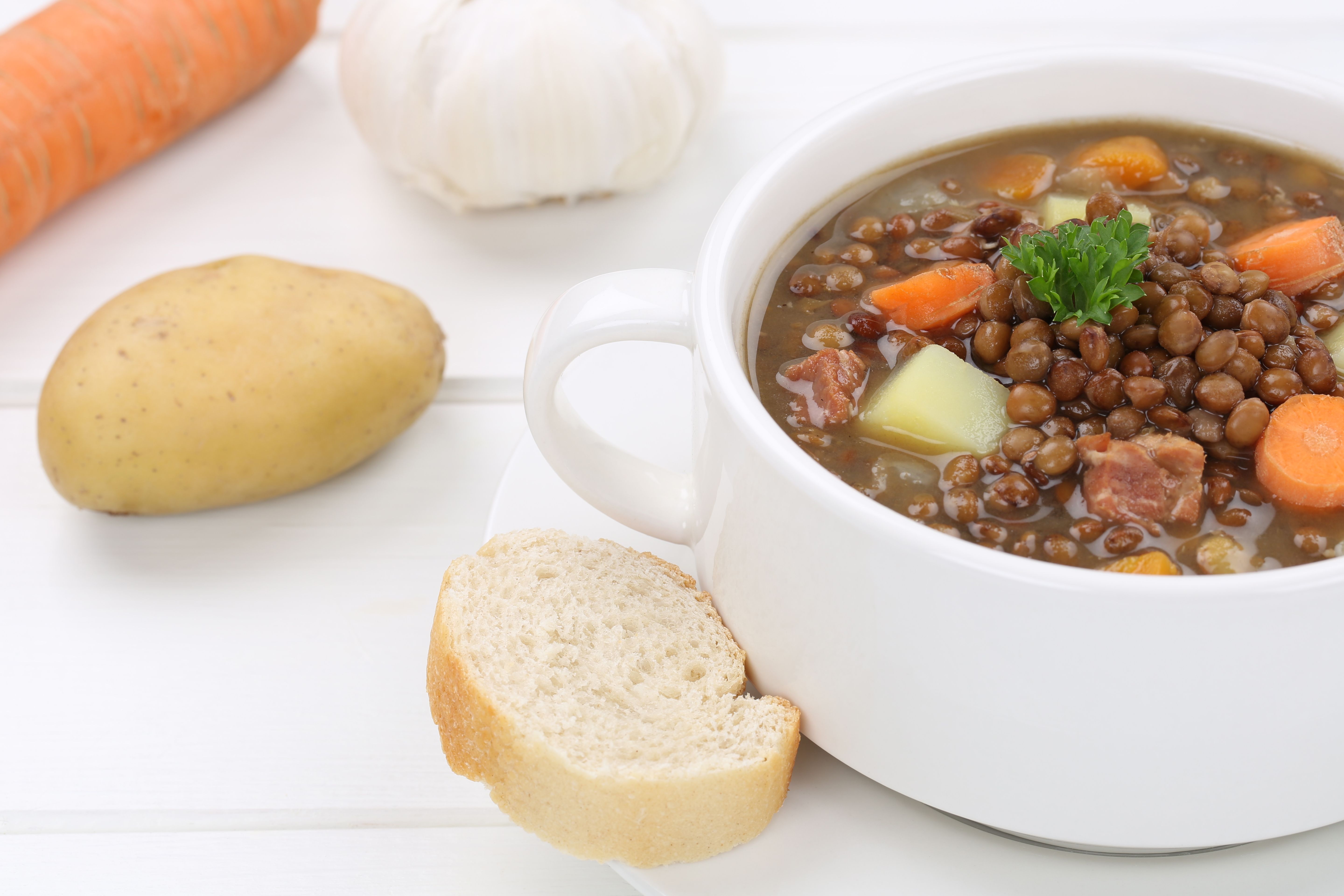 DDR-Rezept für Linsensuppe: Schmeckt wie aus der NVA-Gulaschkanone!