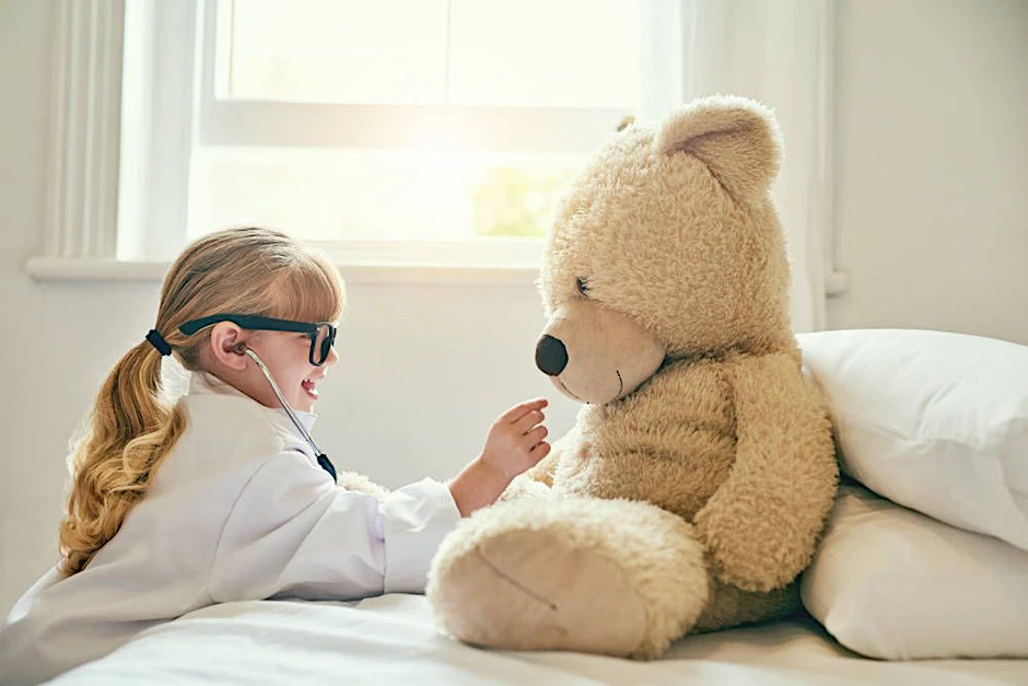 An der Charité gab es eine Teddydoc-Sprechstunde.