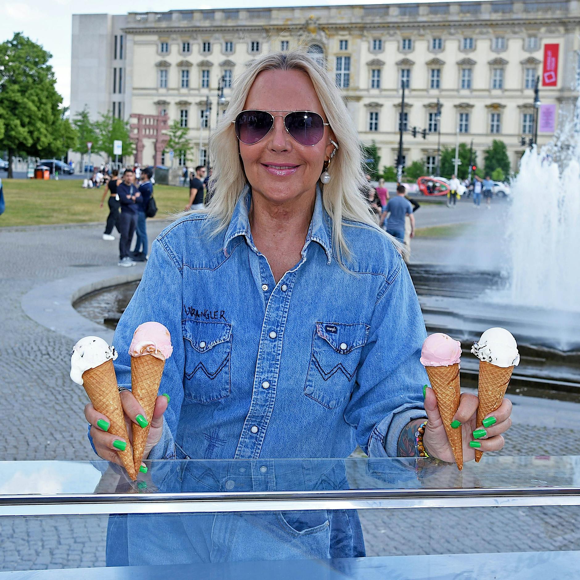 Natascha Ochsenknechts neue Eis-Kreationen: So schneiden sie im Geschmackstest ab