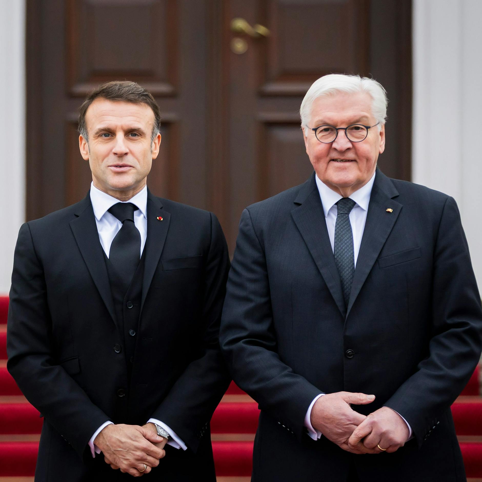 Image - Staatsbesuch: Emmanuel Macron heute in Berlin – Frank-Walter Steinmeier empfängt Frankreichs Präsident