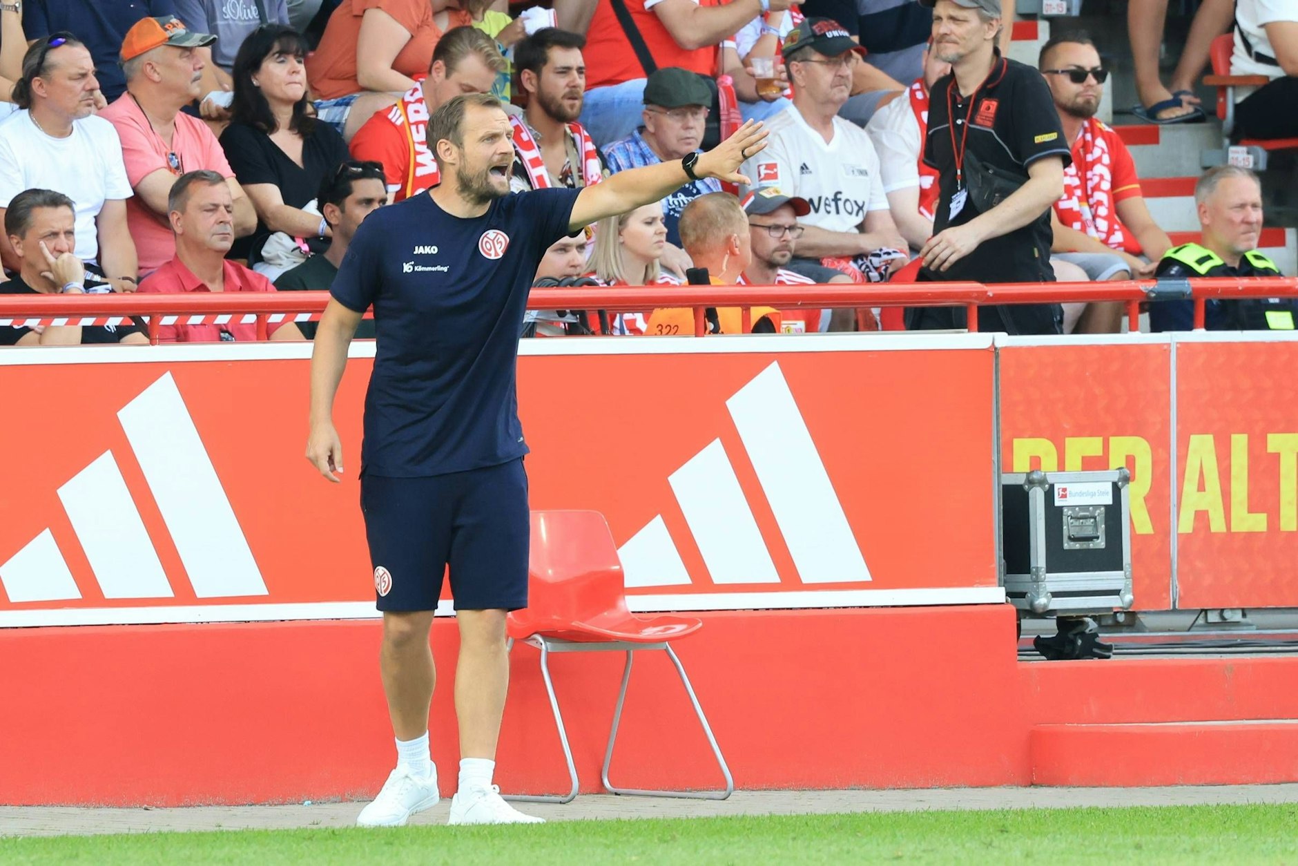 Im August 2023 verlor Trainer Bo Svensson mit dem FSV Mainz 1:4 beim Saisonauftakt des 1. FC Union in der Alten Försterei. Ein Jahr später ist er Chefcoach der Eisernen.