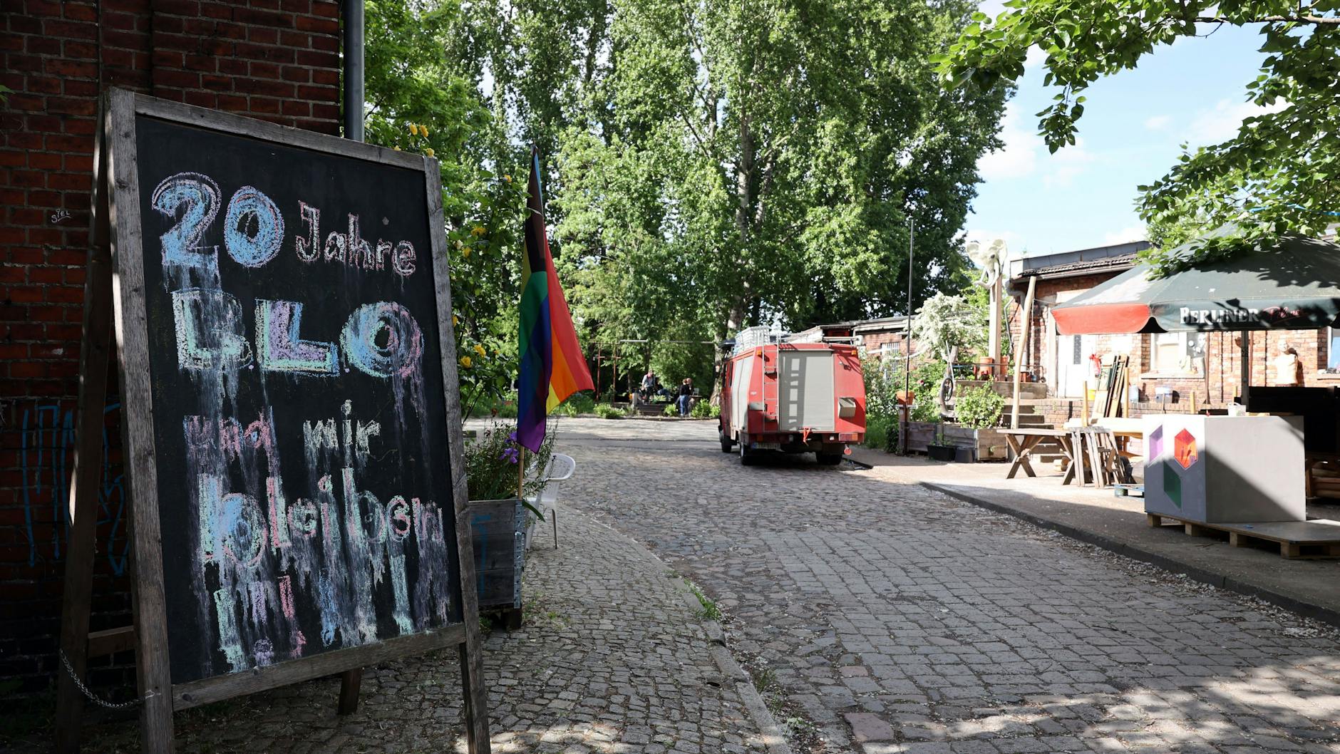 Die Zukunft der B.L.O.-Ateliers in der Kaskelstraße ist ungewiss. 