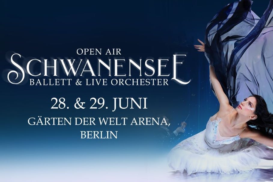 Ein märchenhafter Juniabend mit den Schwäne vom Grand Classic Ballet. Was gibt es Romantischeres? Unbedingt hingehen!