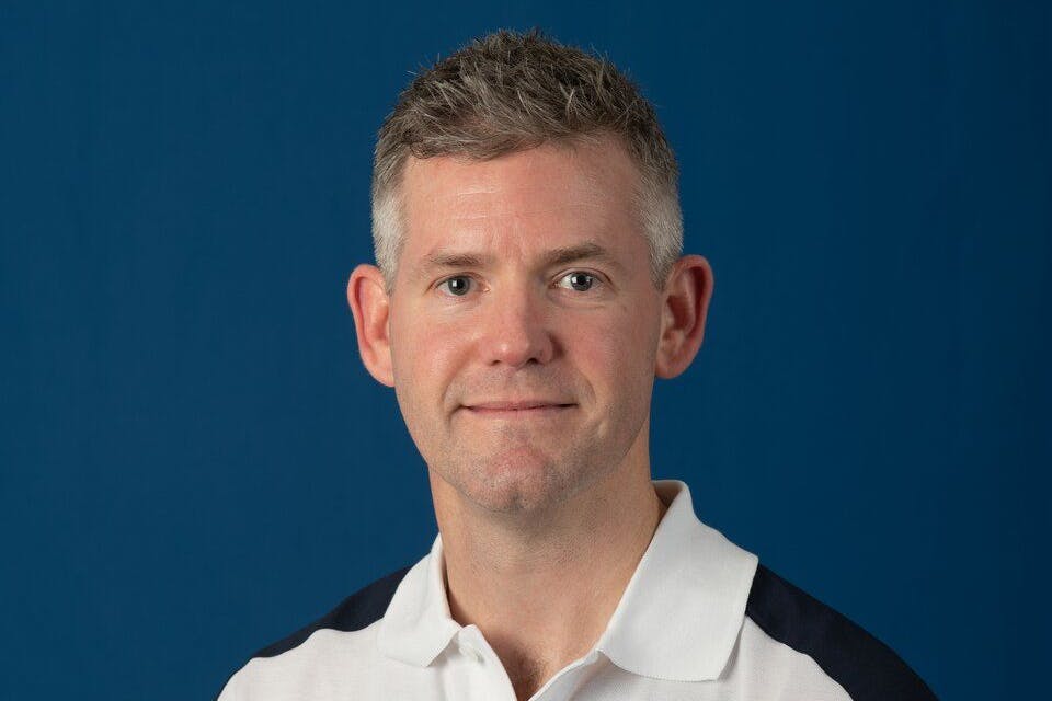 Der künftige Esa-Astronaut John McFall