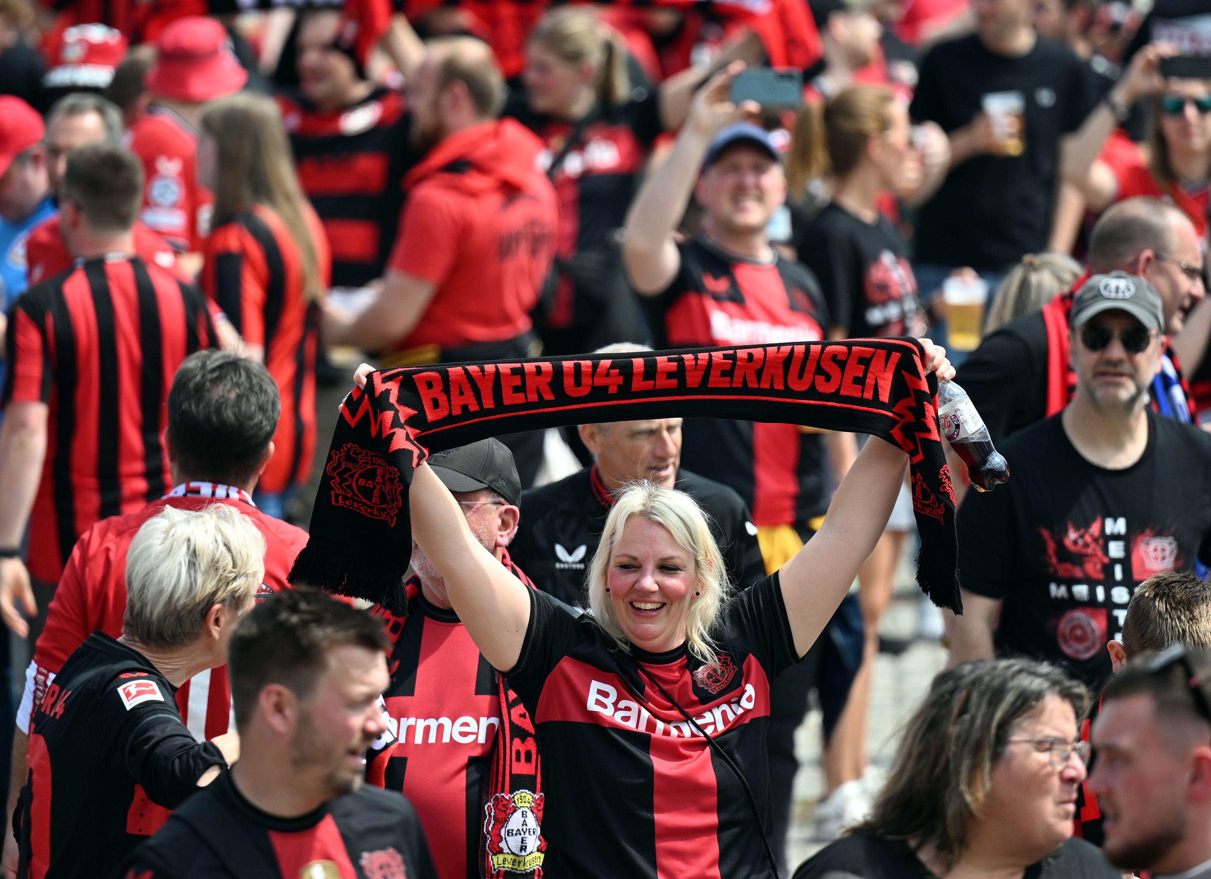 DFB-Pokalfinale: So feierten die Fußballfans in Berlin