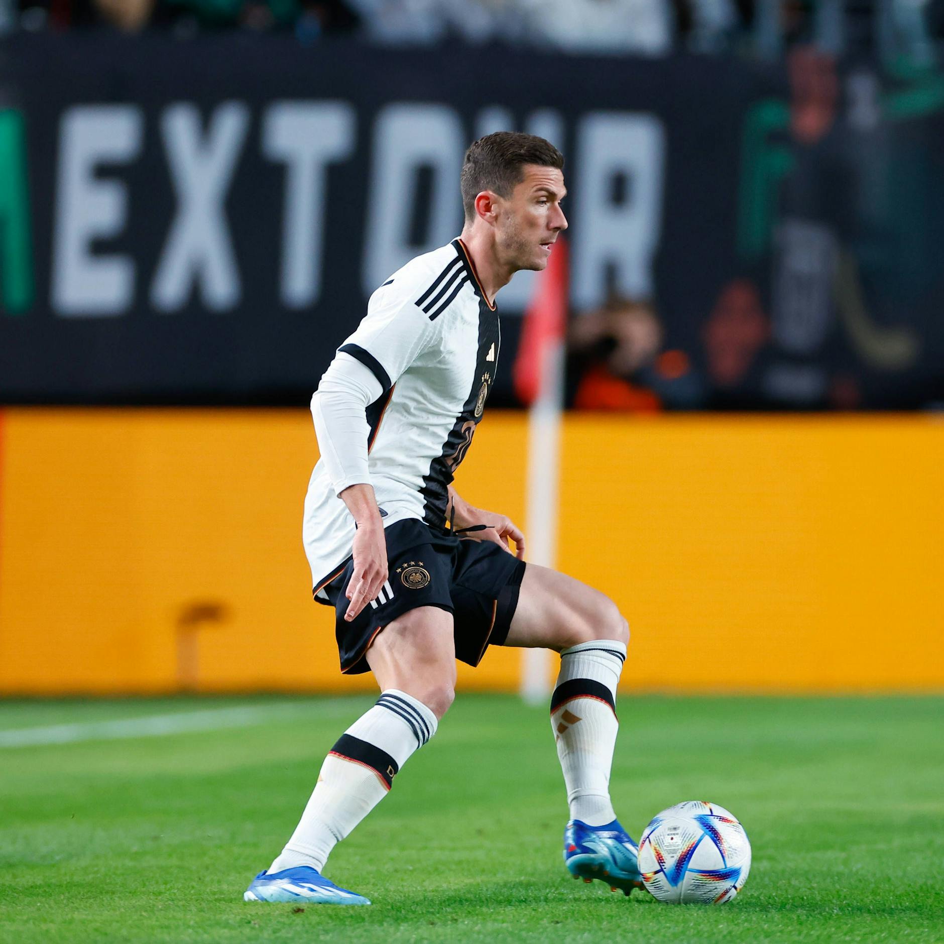 Robin Gosens machte für Deutschland im Oktober 2023 beim 2:2 gegen Mexiko sein letztes Länderspiel.