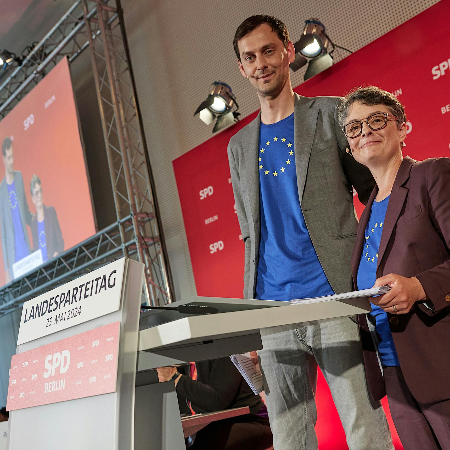 Neue Berliner SPD-Chefs – Flügelkämpfe? „Unsere Wähler interessiert das null“