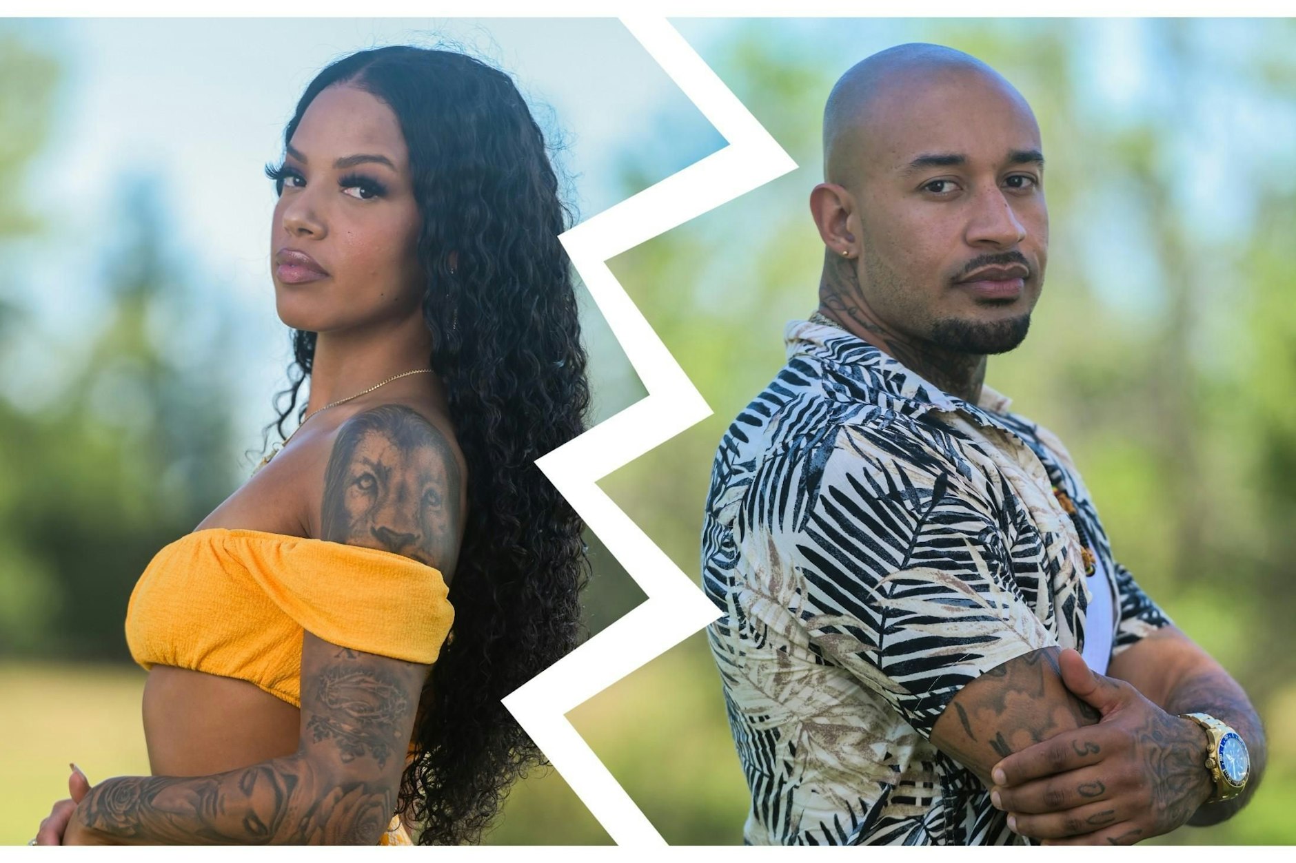 Chiara Fröhlich und Lukas Baltruschat nehmen aktuell an „Prominent getrennt“ teil.