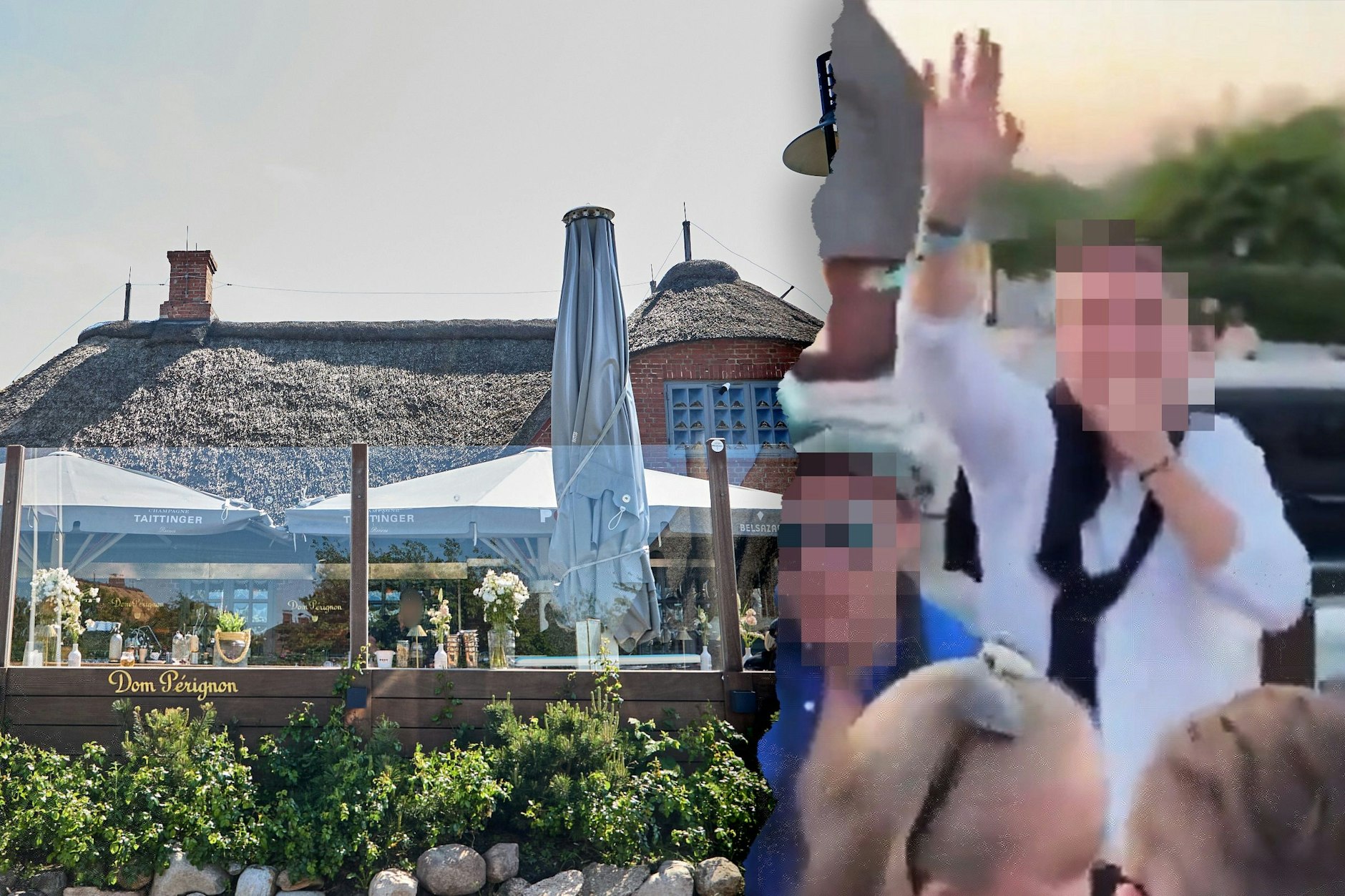 Das Video, das in einem Club auf Sylt entstand, zeigt Feiernde beim Grölen ausländerfeindlicher Parolen.