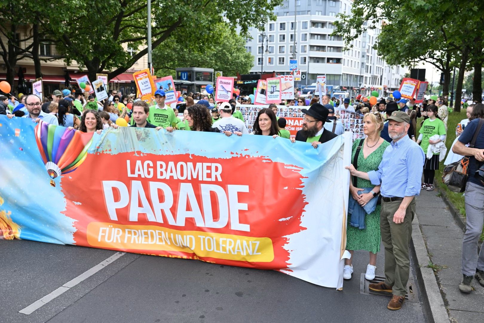 Jüdische Gemeinde Chabad Berlin feiert das Fest Lag BaOmer
