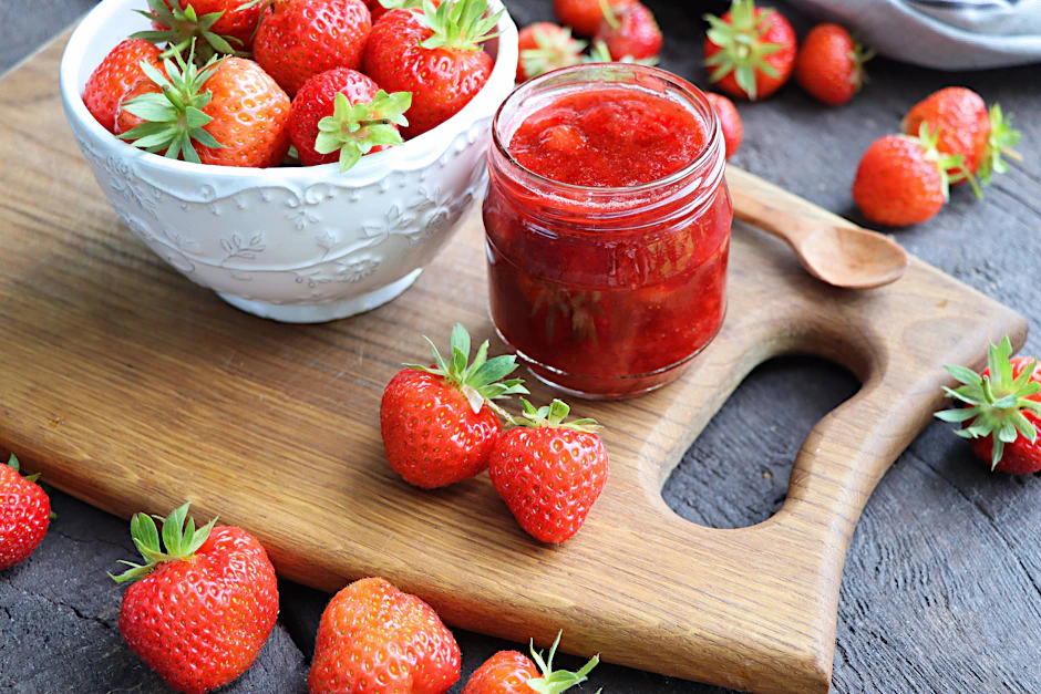 Erdbeermarmelade macht sich nicht nur gut auf dem Frühstückstisch, sondern ist auch ein süßes Geschenk für Freunde - mit diesem Rezept gelingt der tolle Aufstrich.