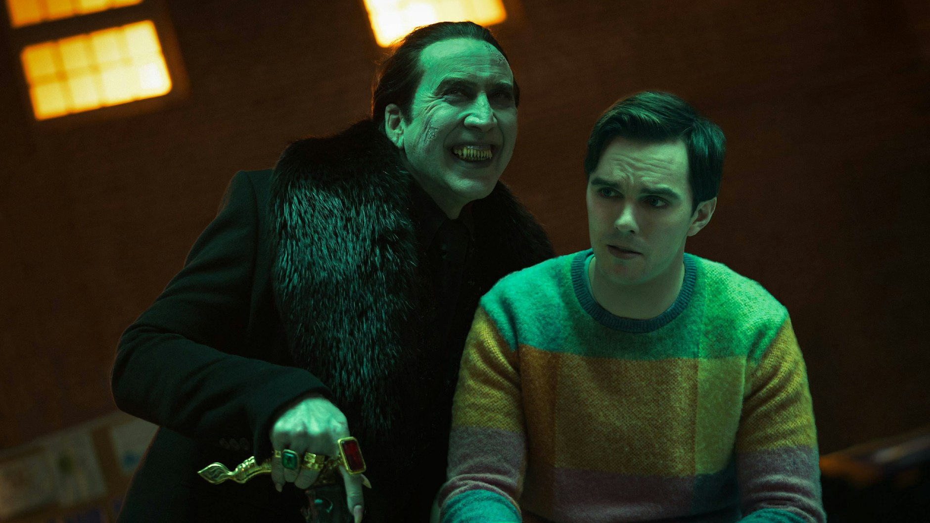 Dracula und Renfield in der neuen Verfilmung von 2023.