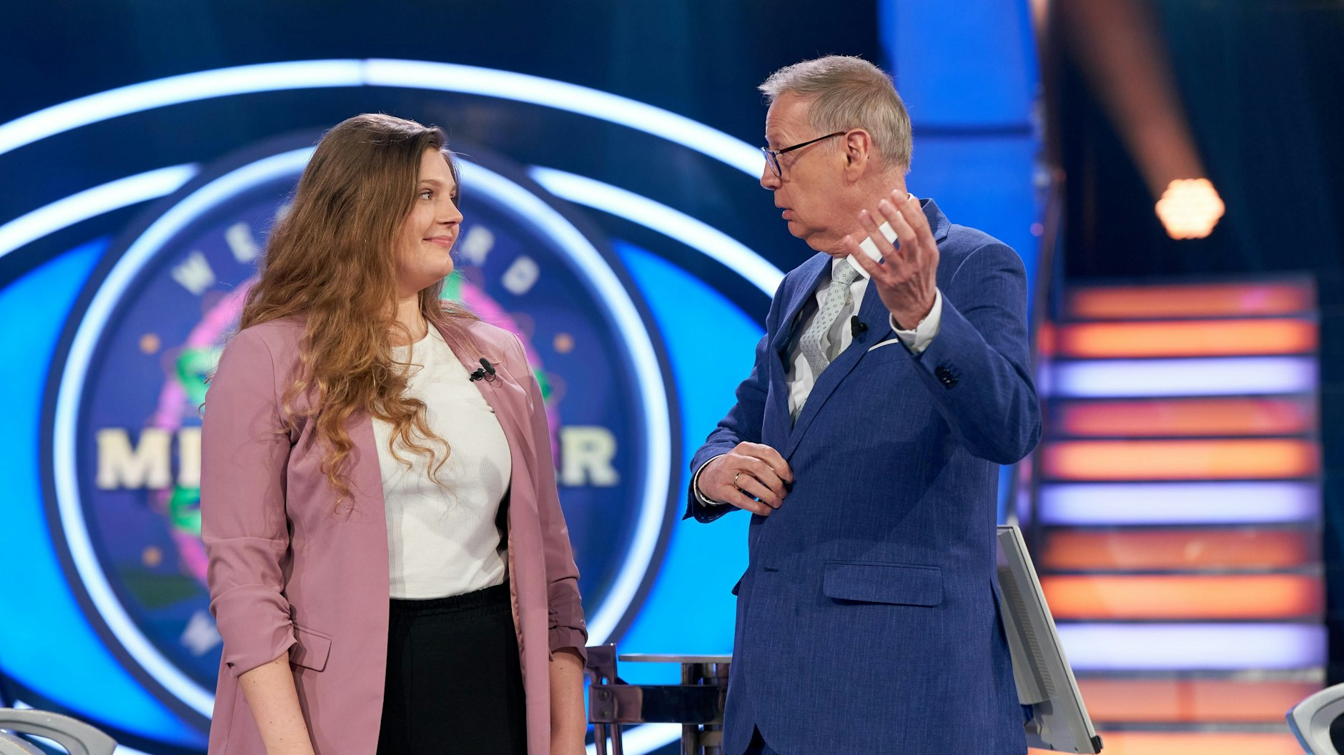 Kandidatin Isabelle Dugaro musste die besondere Fußball-Frage bei „Wer wird Millionär“ beantworten.