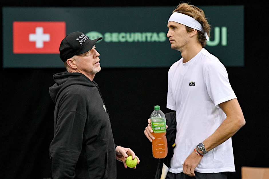ARCHIV - Boris Becker warnt Alexander Zverev vor dessen Gegner.  